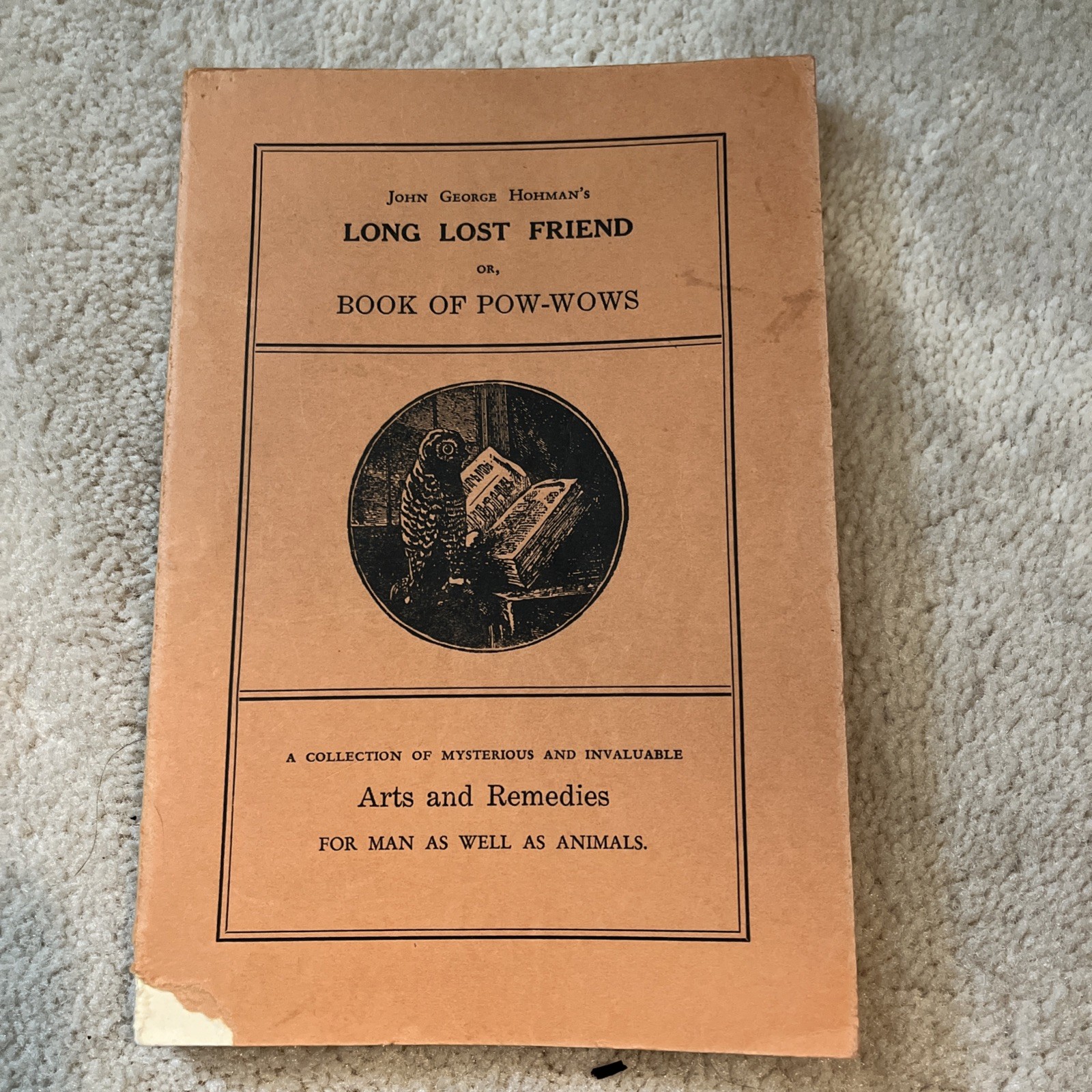 Pow Wows or Long Lost Friend 1930 Hohman Gypsy Magic Rare Occult Hex Hollow