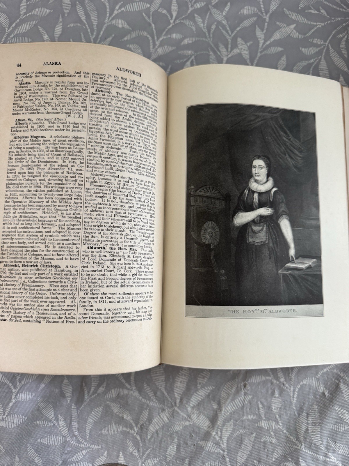 1921/1925 Encyclopedia of Freemasonry Vol I & II Mackey Hawkins Illustrated Set