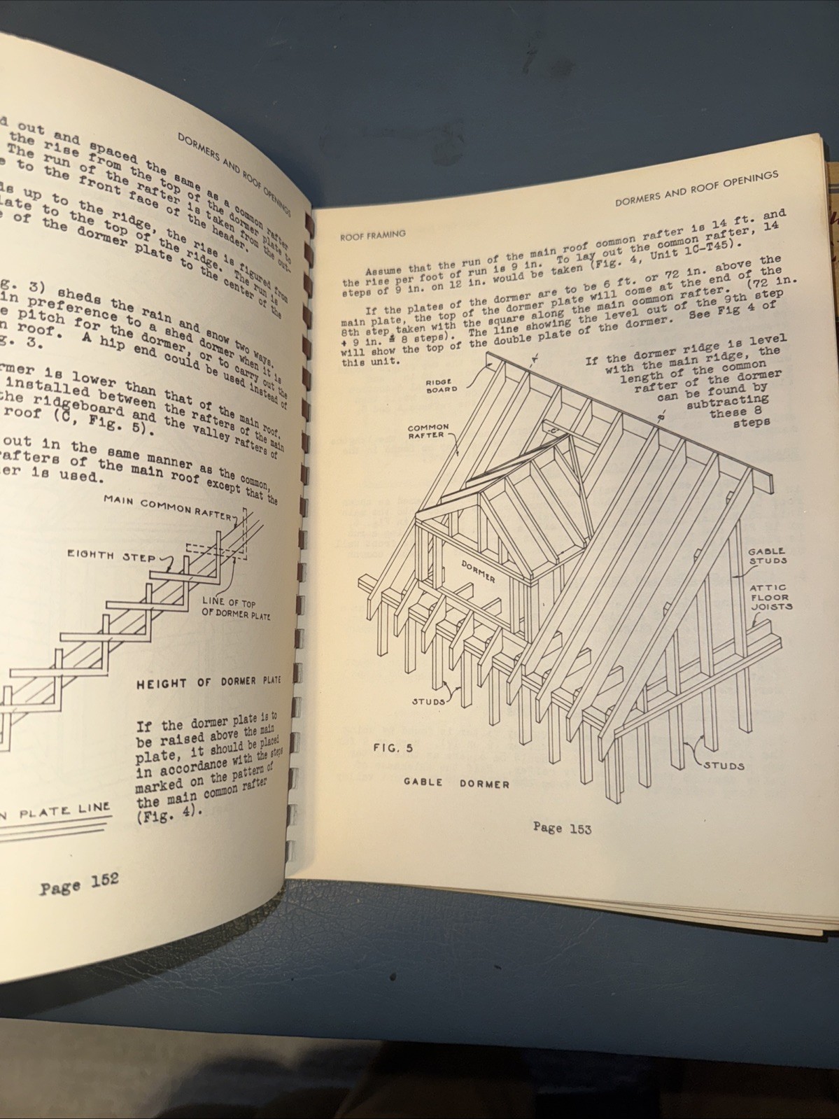 1946 Construction Books Interior & Exterior Trim Framing Sheathing Concrete Form