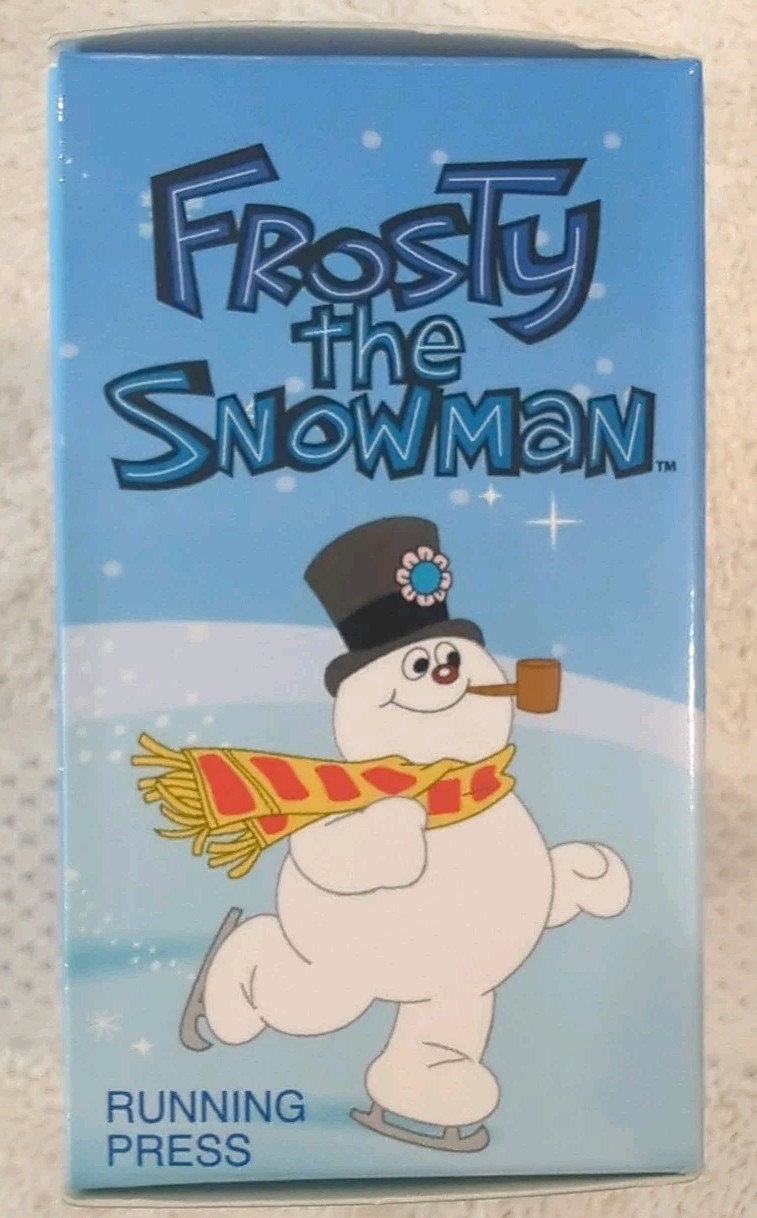 Frosty The Snowman Mini 3″ Bobbling Figurine By Running Press New In Box “Cool!”