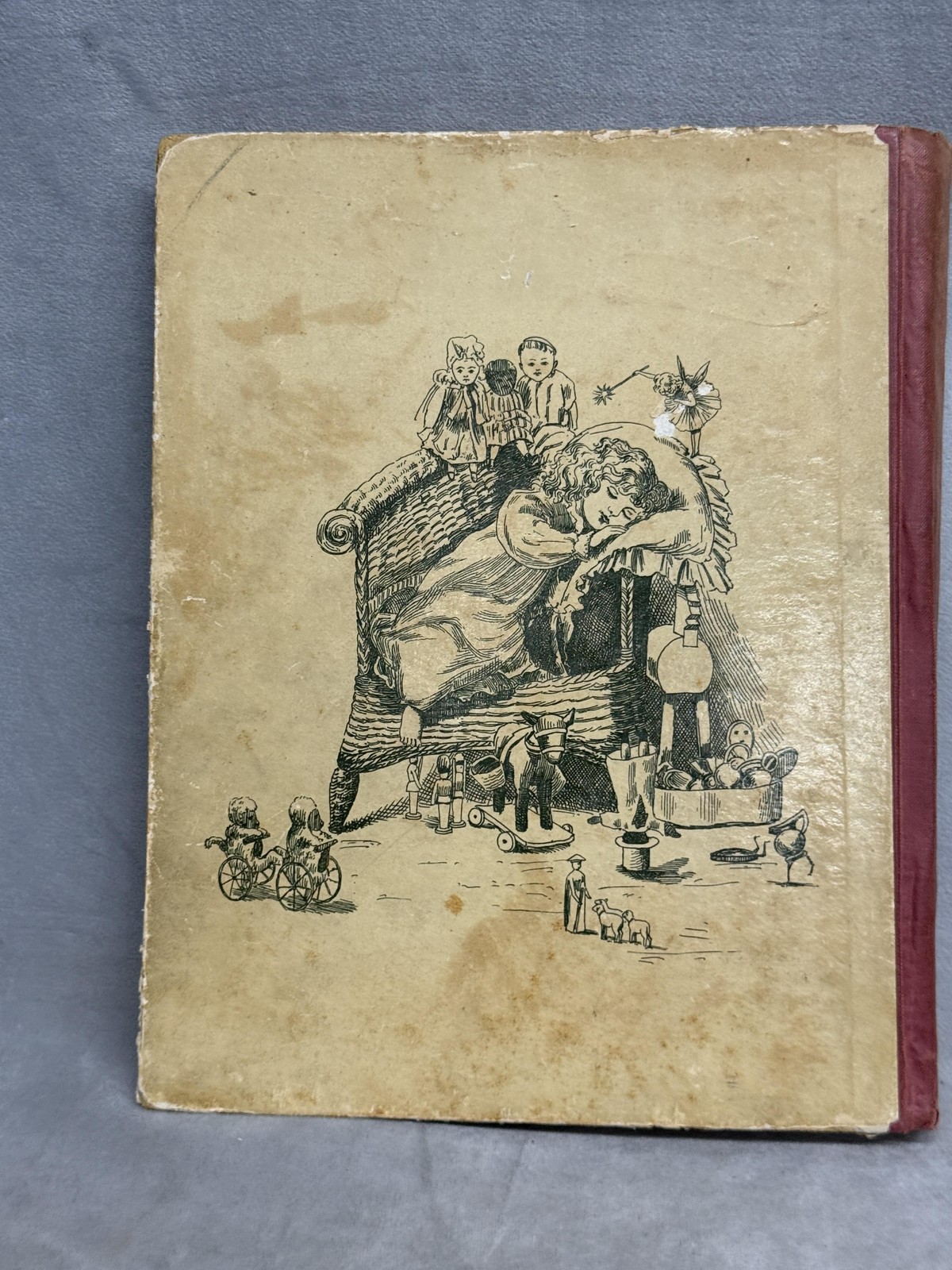 Vintage Evening Stories Winter Day Series HC Arco 1898 Children’s Illustrated