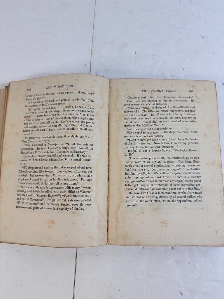 Zelda Dameron by Meredith Nicholson – 1904 Complete 1st Edition Bobbs-Merrell HC