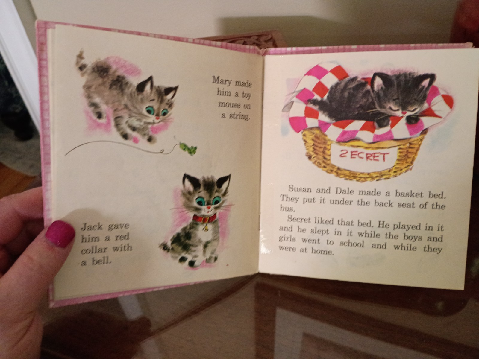 HAPPY ~ Vintage – Whitman Tell-A-Tale Book – 1964