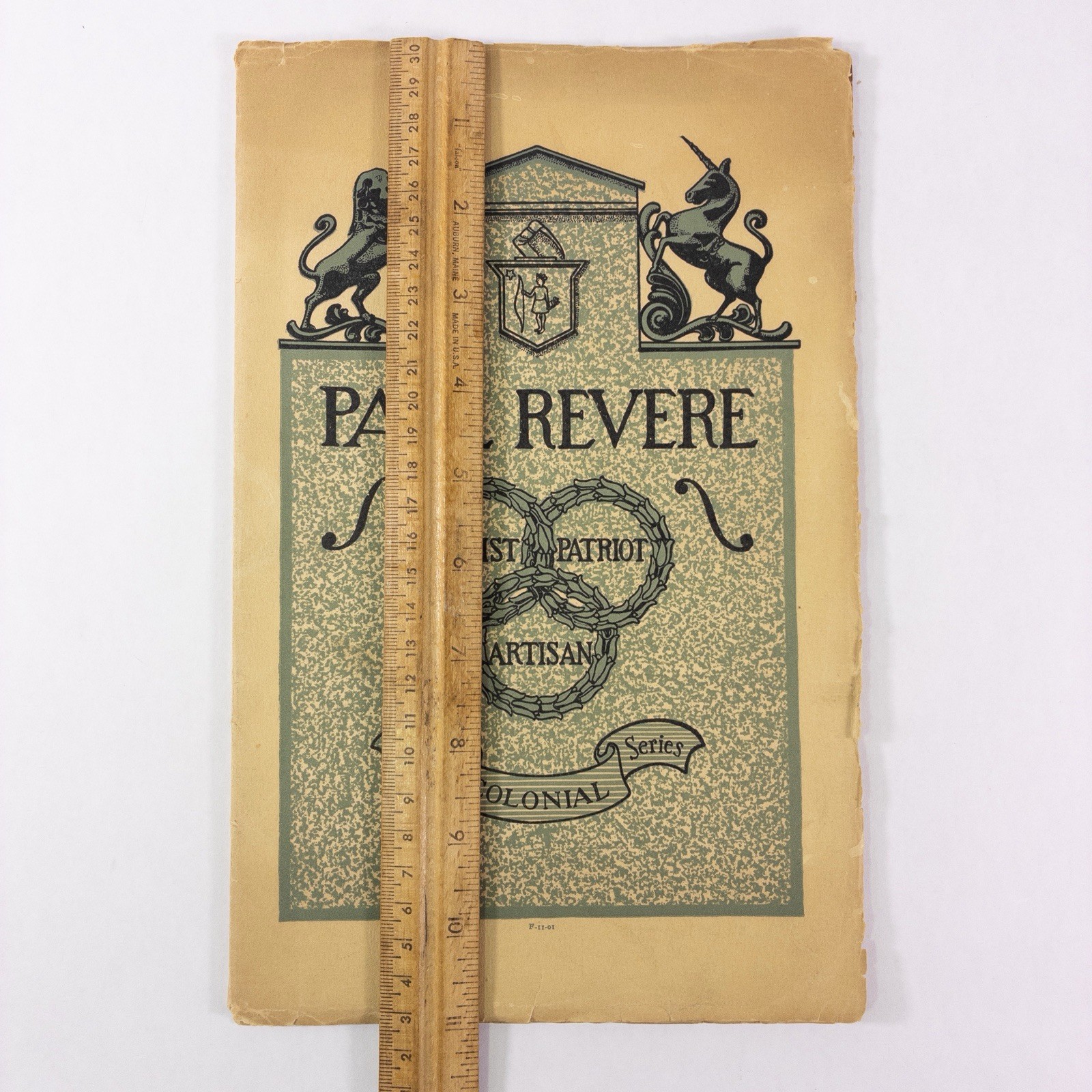 1901 Towle MFG Co Silverware Catalog Booklet Outline, Life, & Works Paul Revere