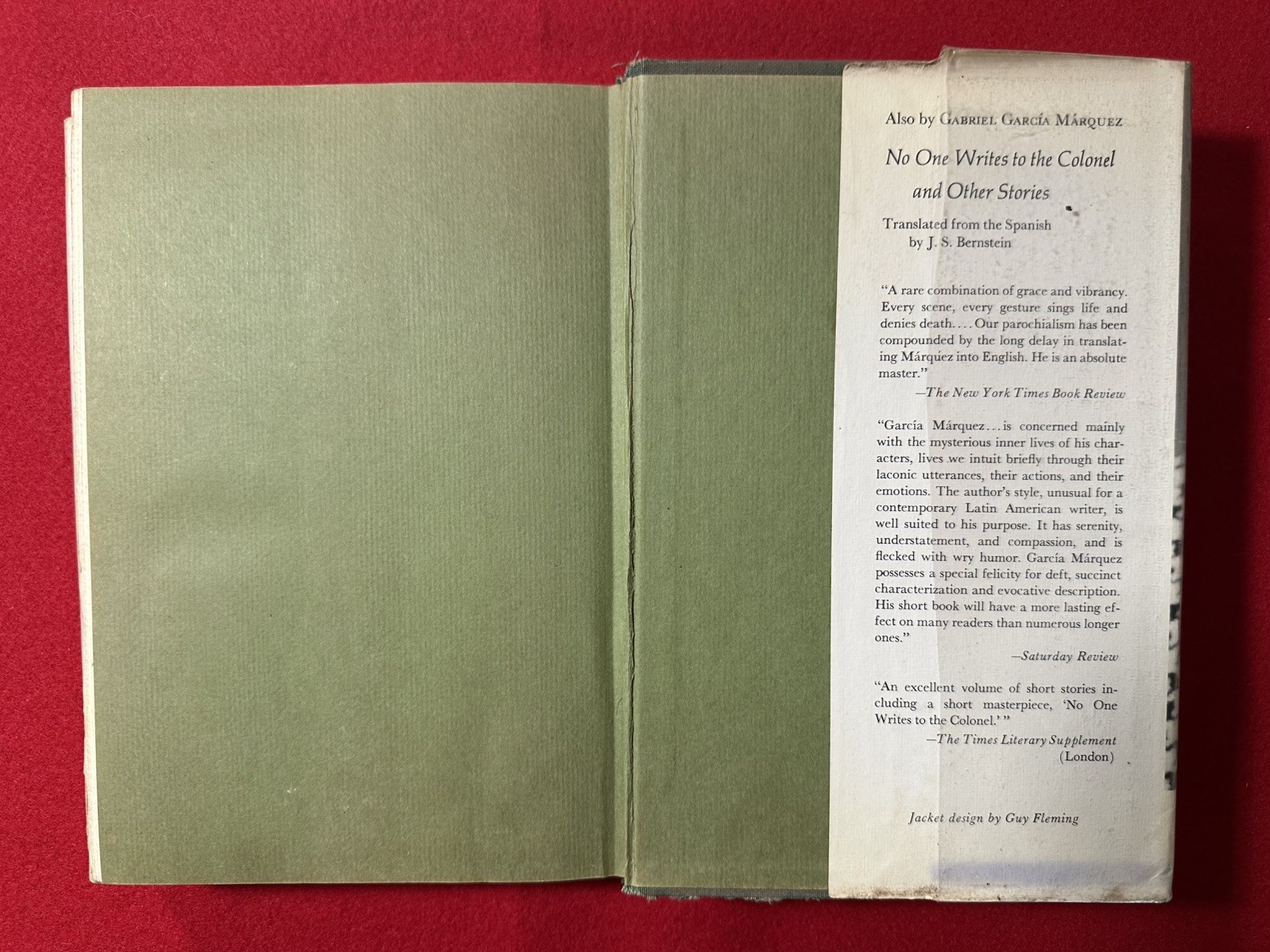 100 Years of Solitude by Gabriel García Márquez (1970, 1st US Edition, HC/DJ)