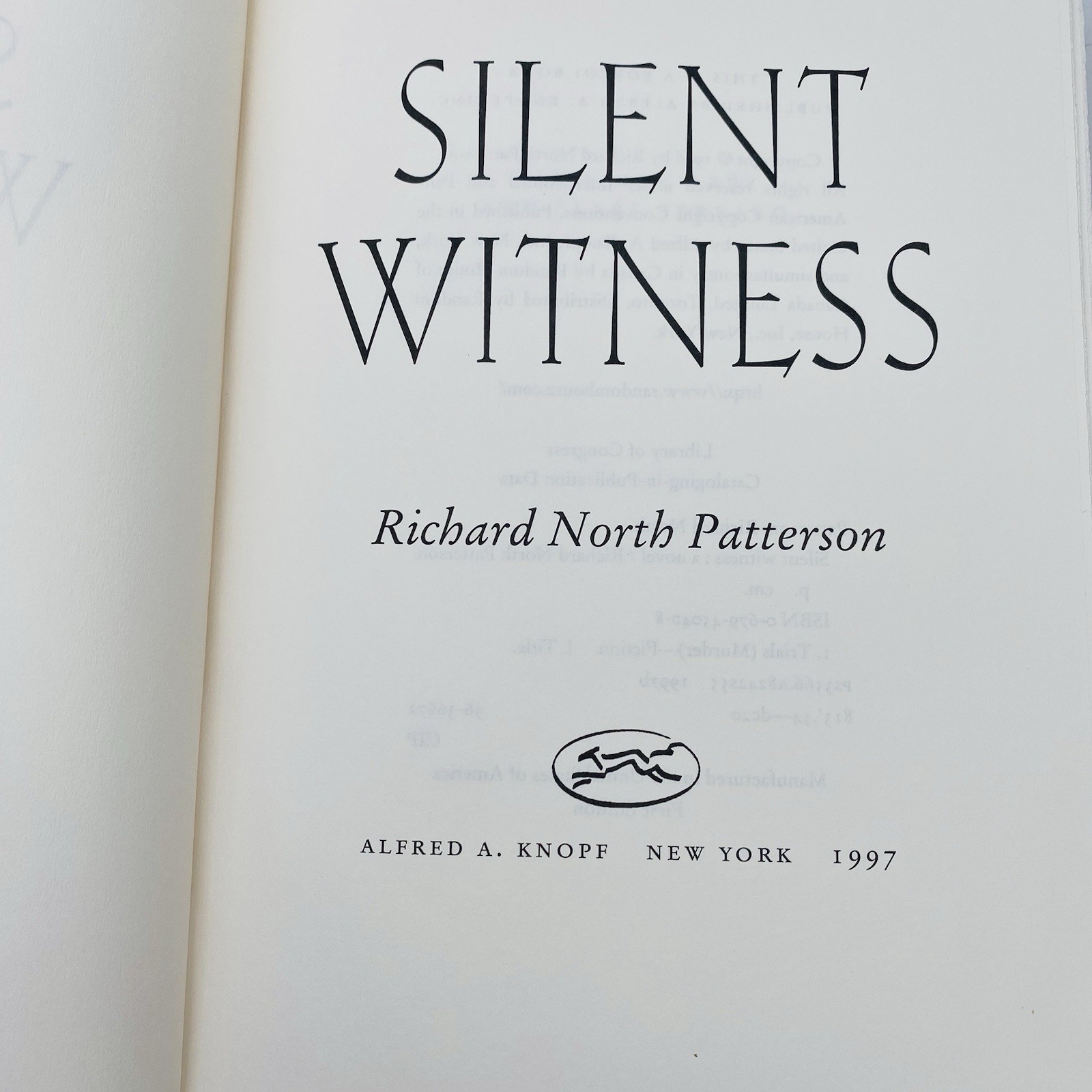 Richard North Patterson Lot of 6 Novels Hardcover Dust Jackets