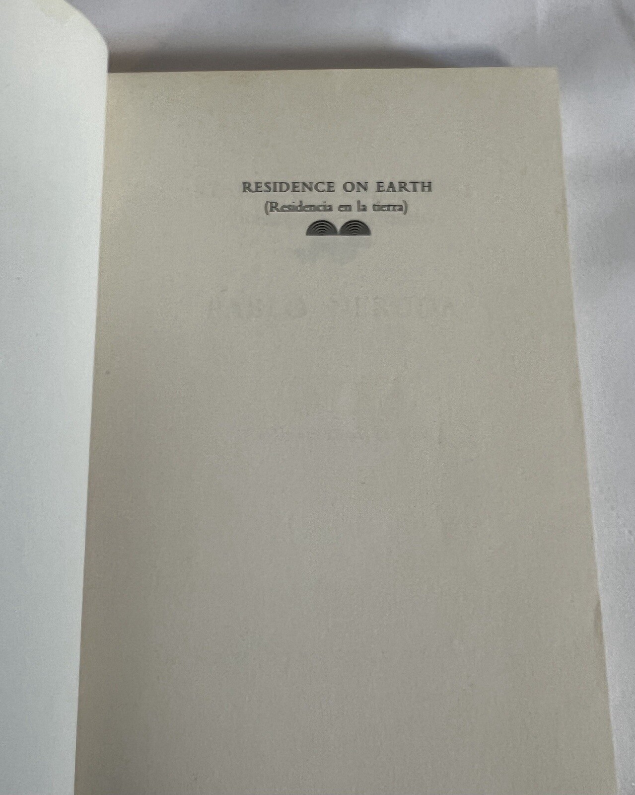 Residence on Earth, by Pablo Neruda SOFTCOVER (New Directions, 1973) ENG / SPAN