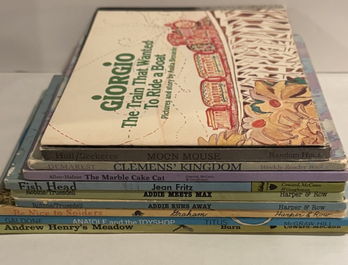 Vintage Weekly Reader Books Illustrated Children’s Hardcover Book Lot – 10 Books
