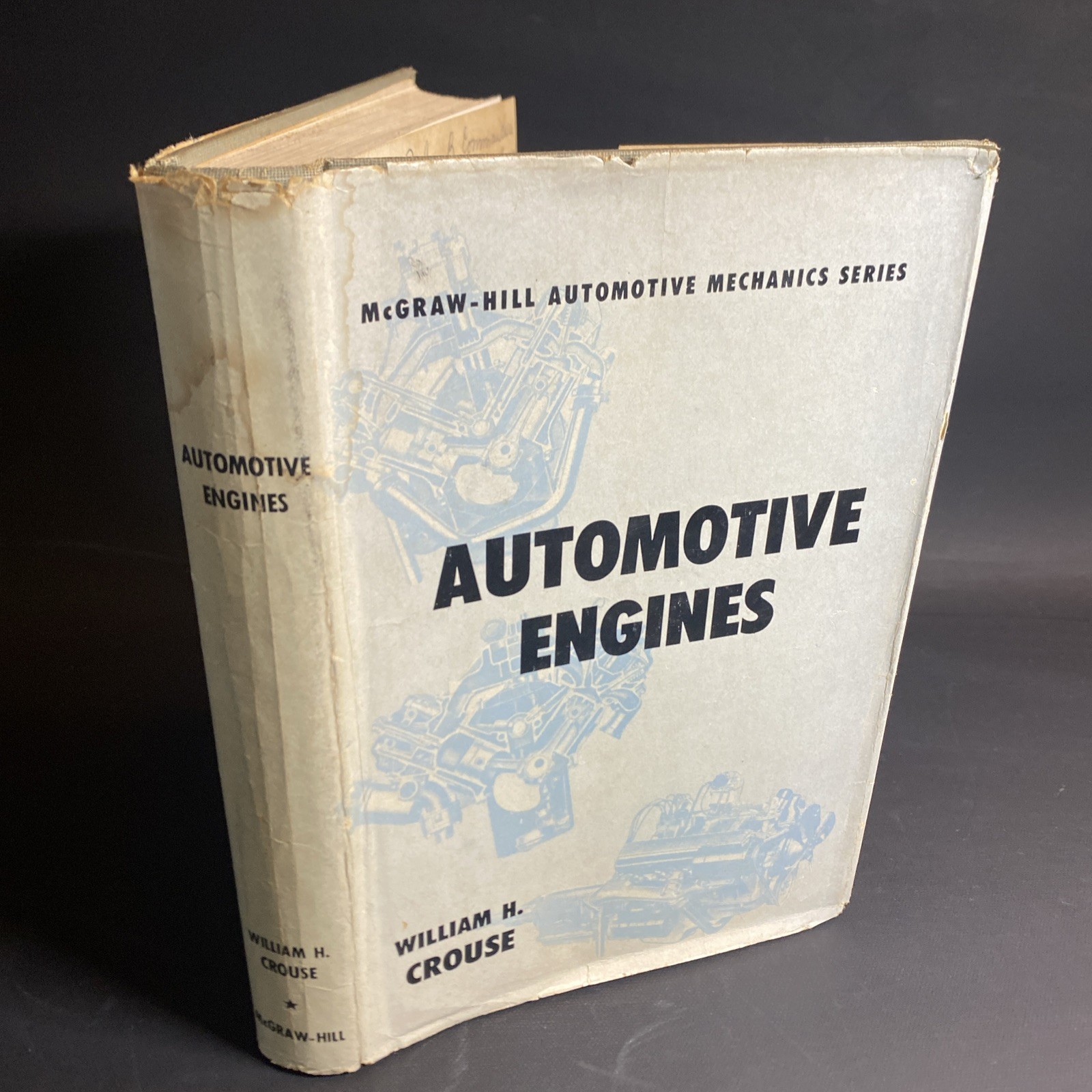 Automotive Engines, McGraw Hill Mechanics Series Hardcover – William H. Crouse