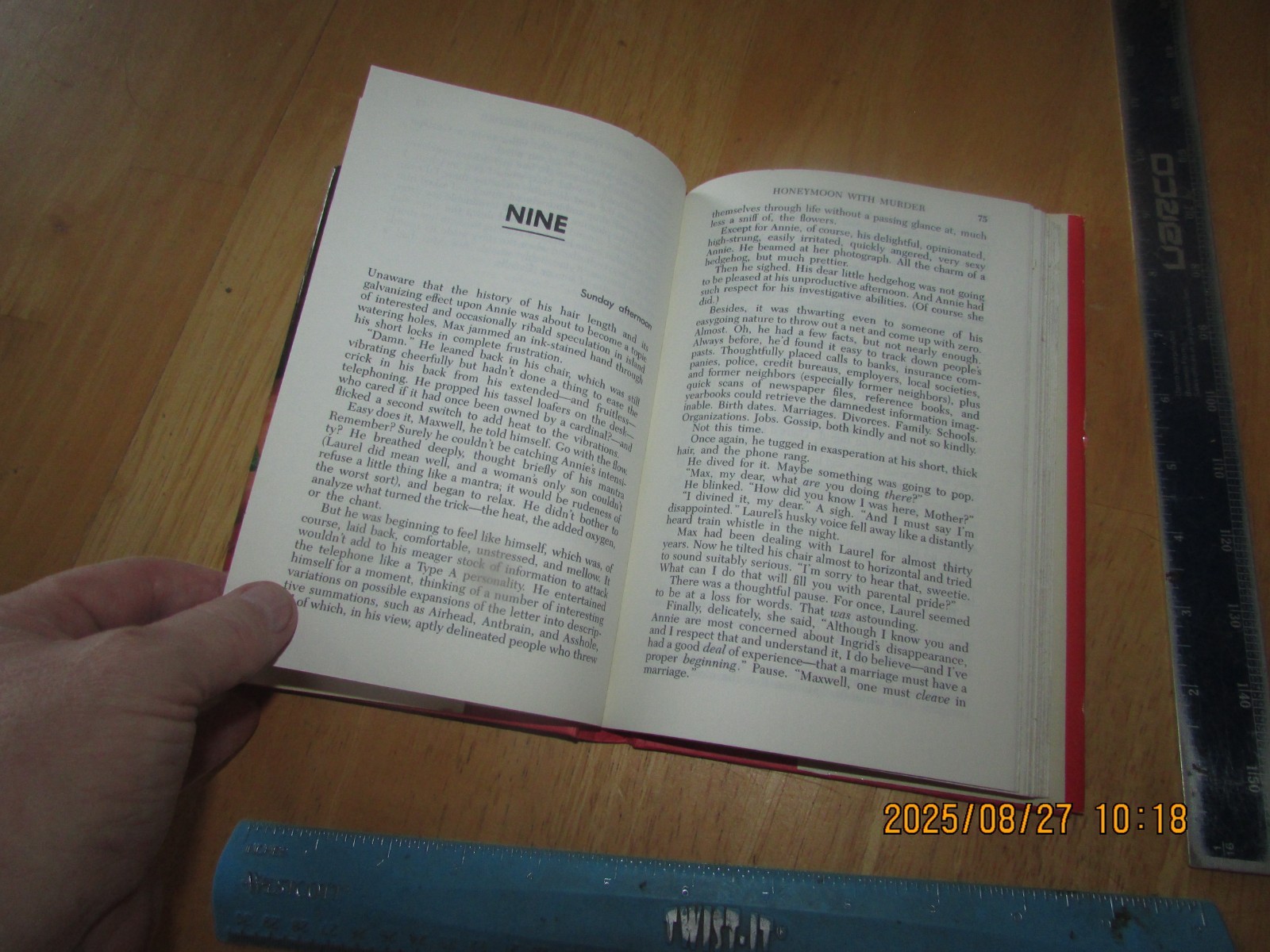 Honeymoon with Murder by Carolyn G. Hart (1988, Hardcover, BCE)