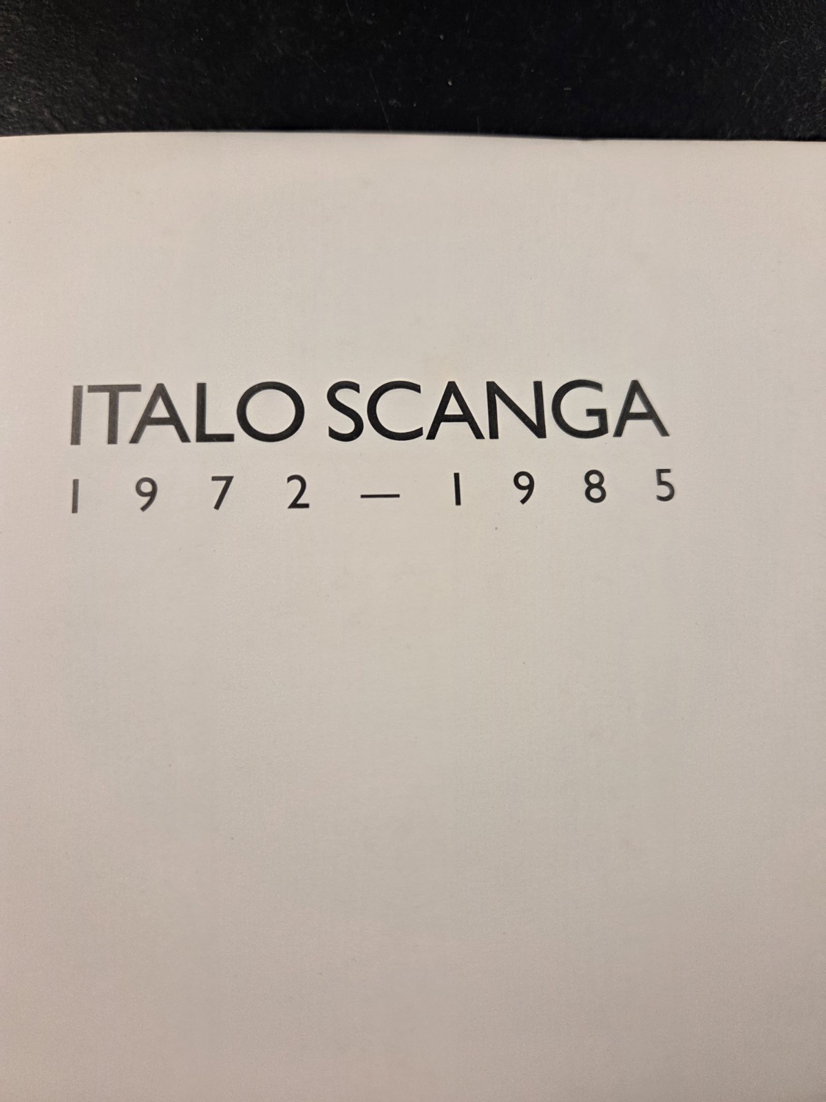 Italo Scanga 1972-1985 The Oakland Museum History Art Culture Book