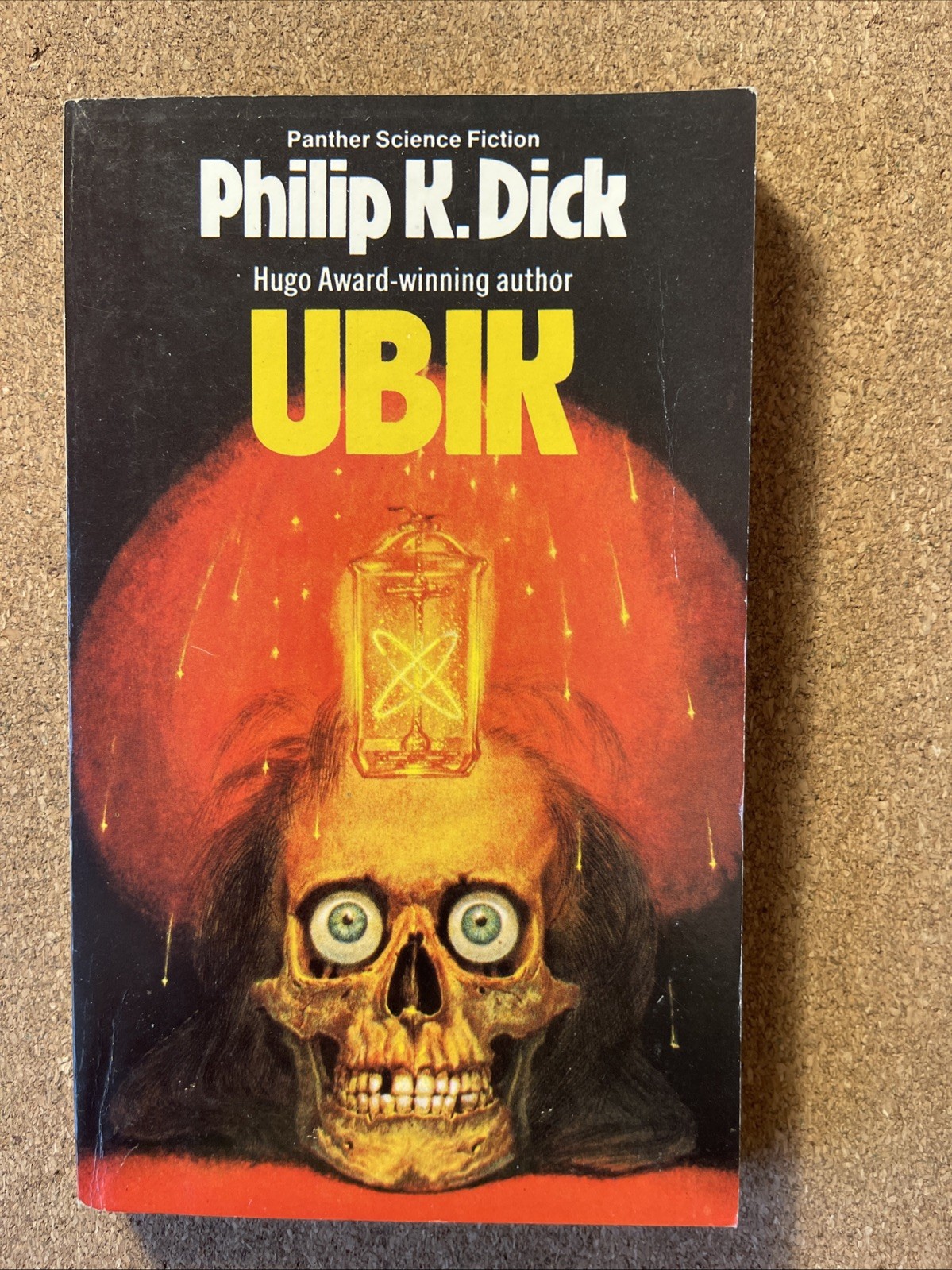 UBIK By Philip K. Dick, UK Paperback VGC 1984 Atomic Skull Cover