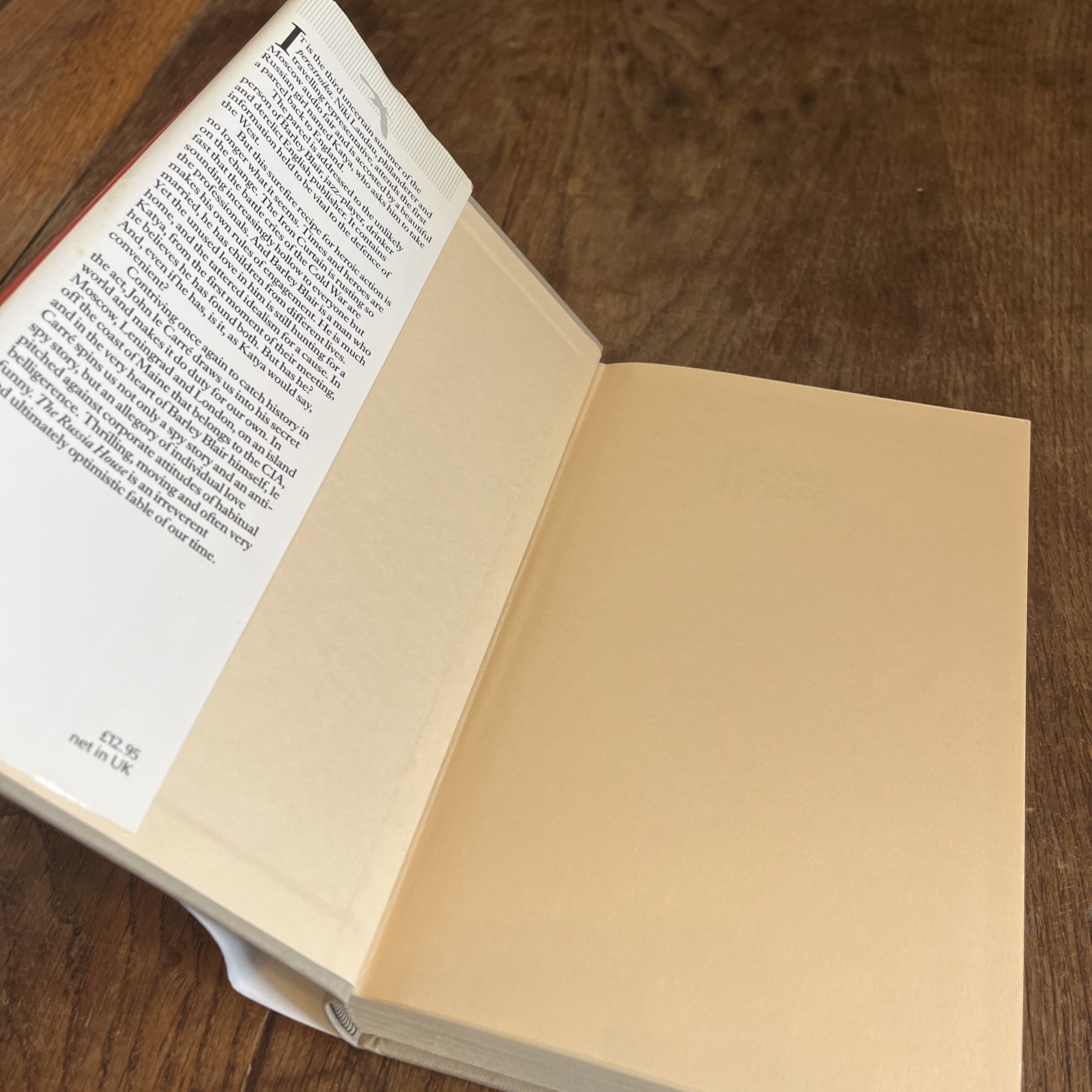 John Le Carre The Russia House 1989 First Edition First Impression