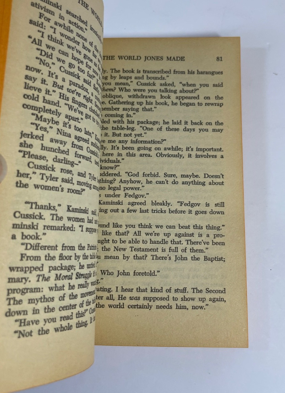 Philip K. Dick The World Jones Made 1956 Eye In the Sky 1957