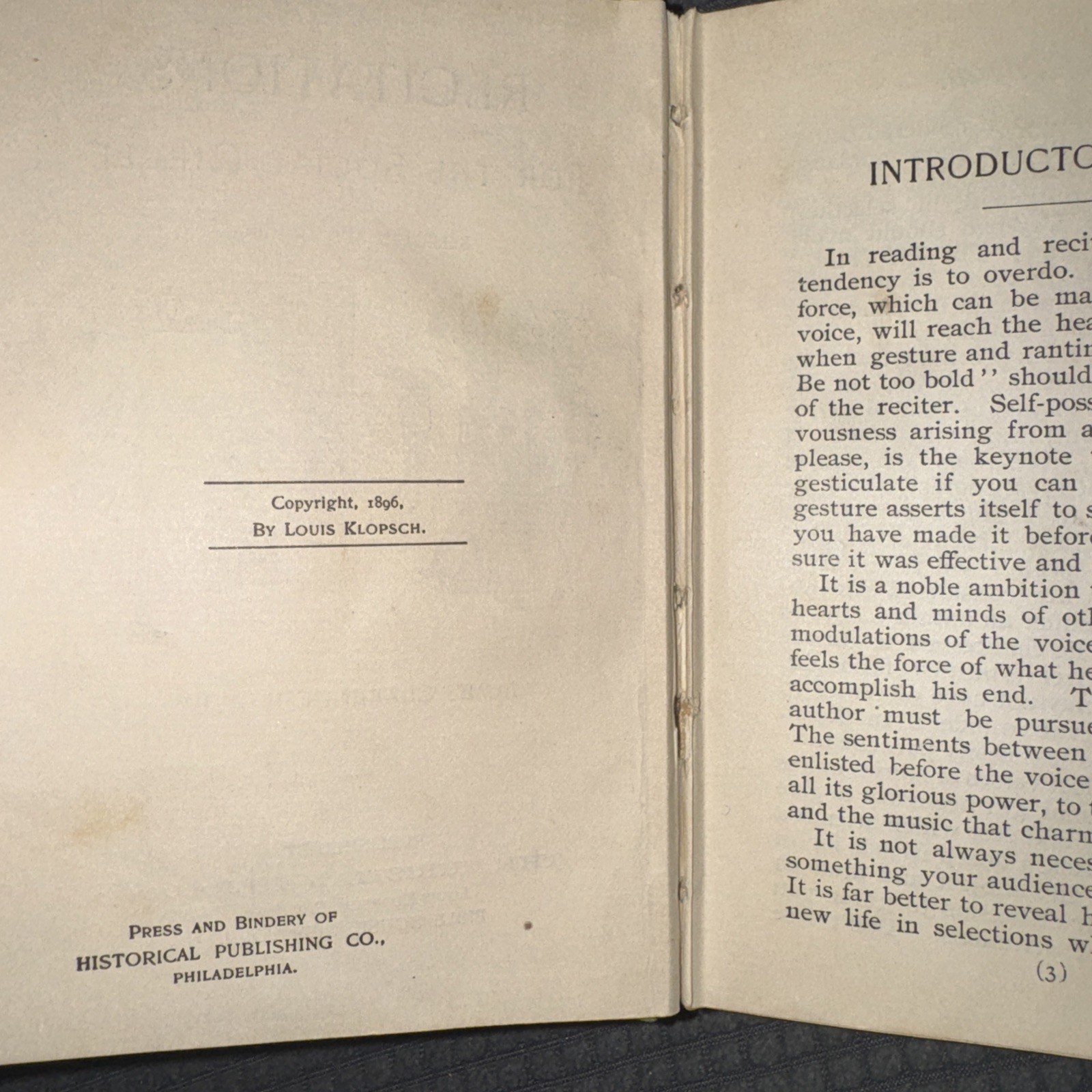The Christian Herald Recitations For The Social Circle by James Harvey 1896