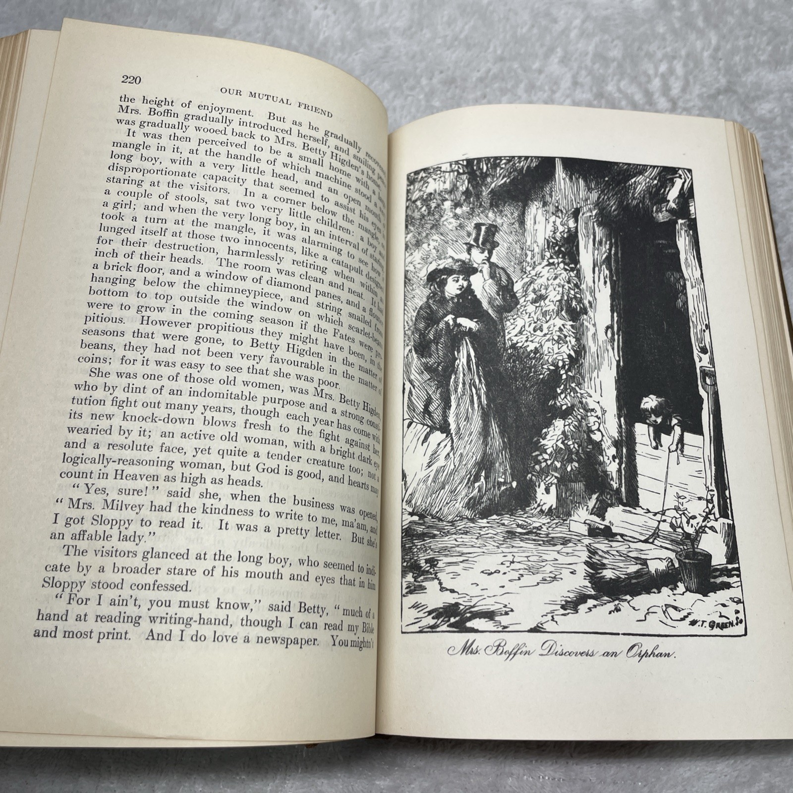Charles Dickens ‘Our Mutual Friend’ Rittenhouse Classics HC George Jacobs Co PA