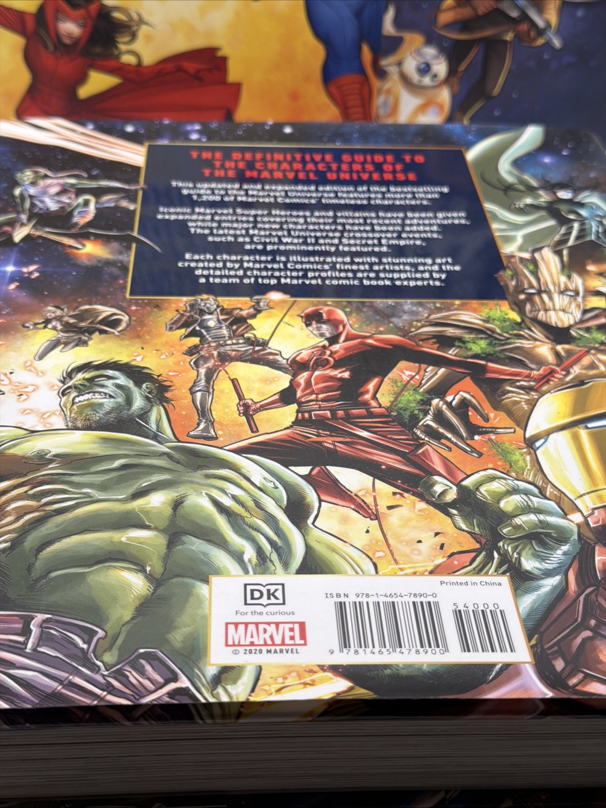 Marvel Comics Encyclopedia & Marvel Hardcover Books and Star Wars Lot Of 3