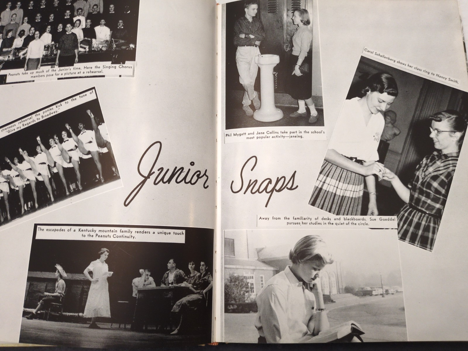 1958 and 1959 Remembrancer, Walnut Hills High School, Cincinnati, Ohio Yearbooks