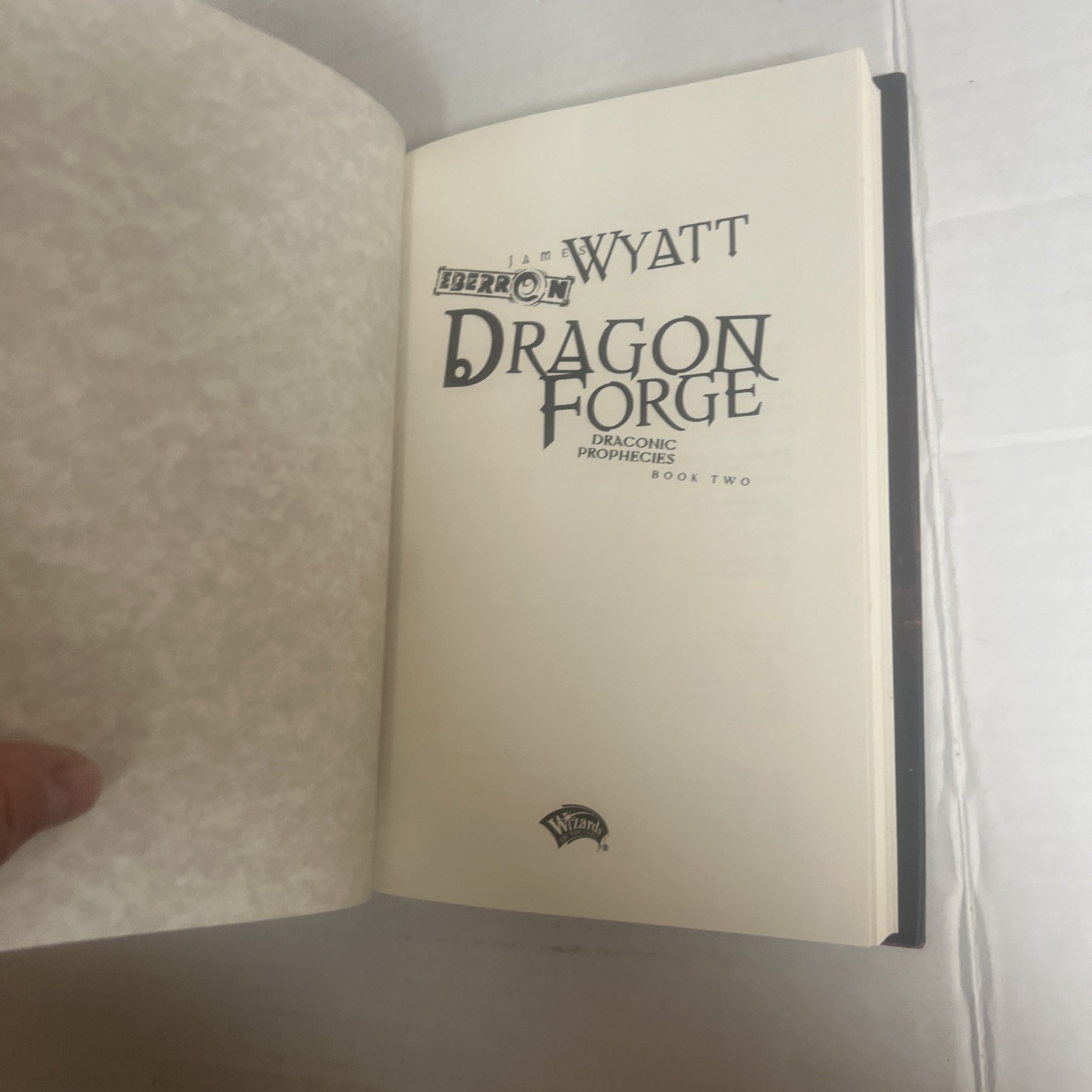 James Wyatt – Draconic Prophecies – 3 Vol Set – Dragon War – Storm – Force – 1st