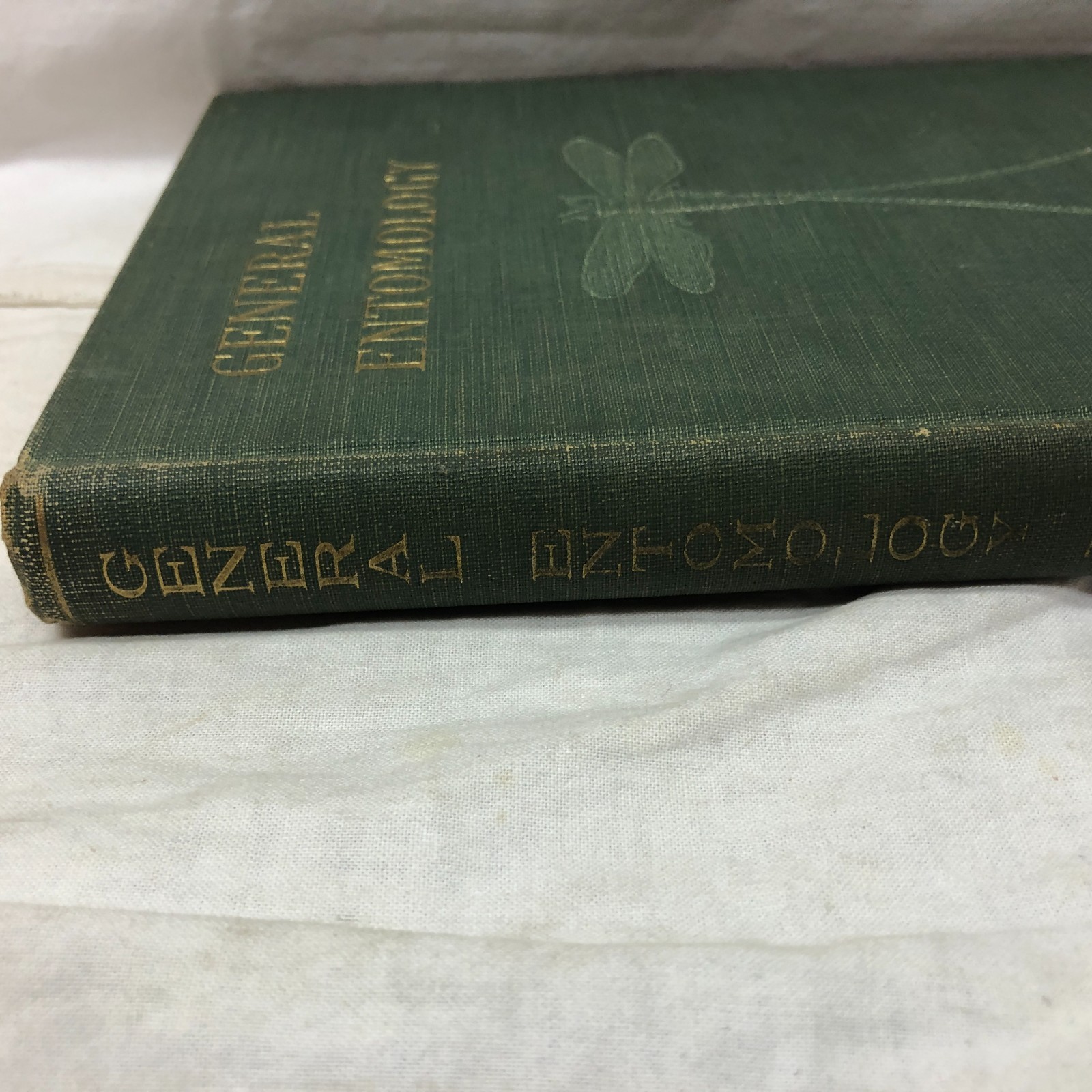 General Entomology Book by Robert A Wardle 96 illustrations 1936 Made in USA
