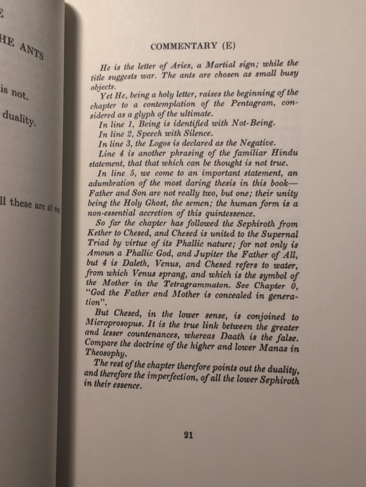 Crowley, Aleister. The Book of Lies. Which is also Falsely Called Breaks.