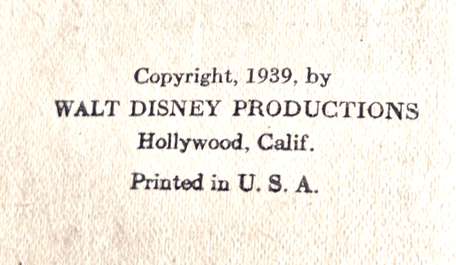 1939 Mickey Mouse Pirate Submarine Disney Big Little Book BLB