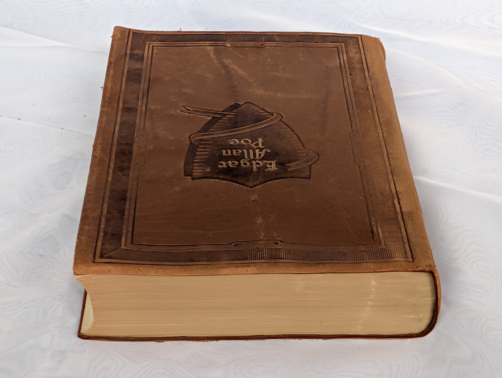 The Works of Edgar Allan Poe in One Volume, 1927, Walter J. Black, Leather Bound