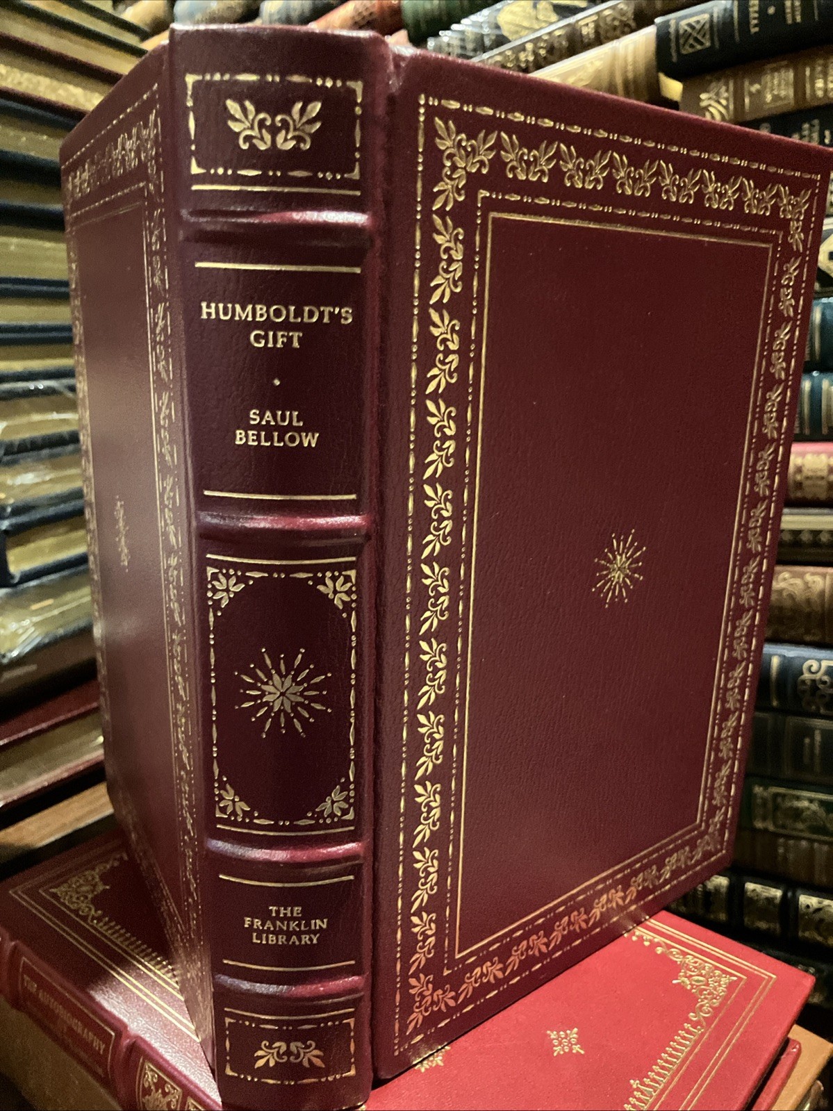 FRANKLIN LIBRARY: SAUL BELLOW: HUMBOLDT’S GIFT: 100 AMERICAN