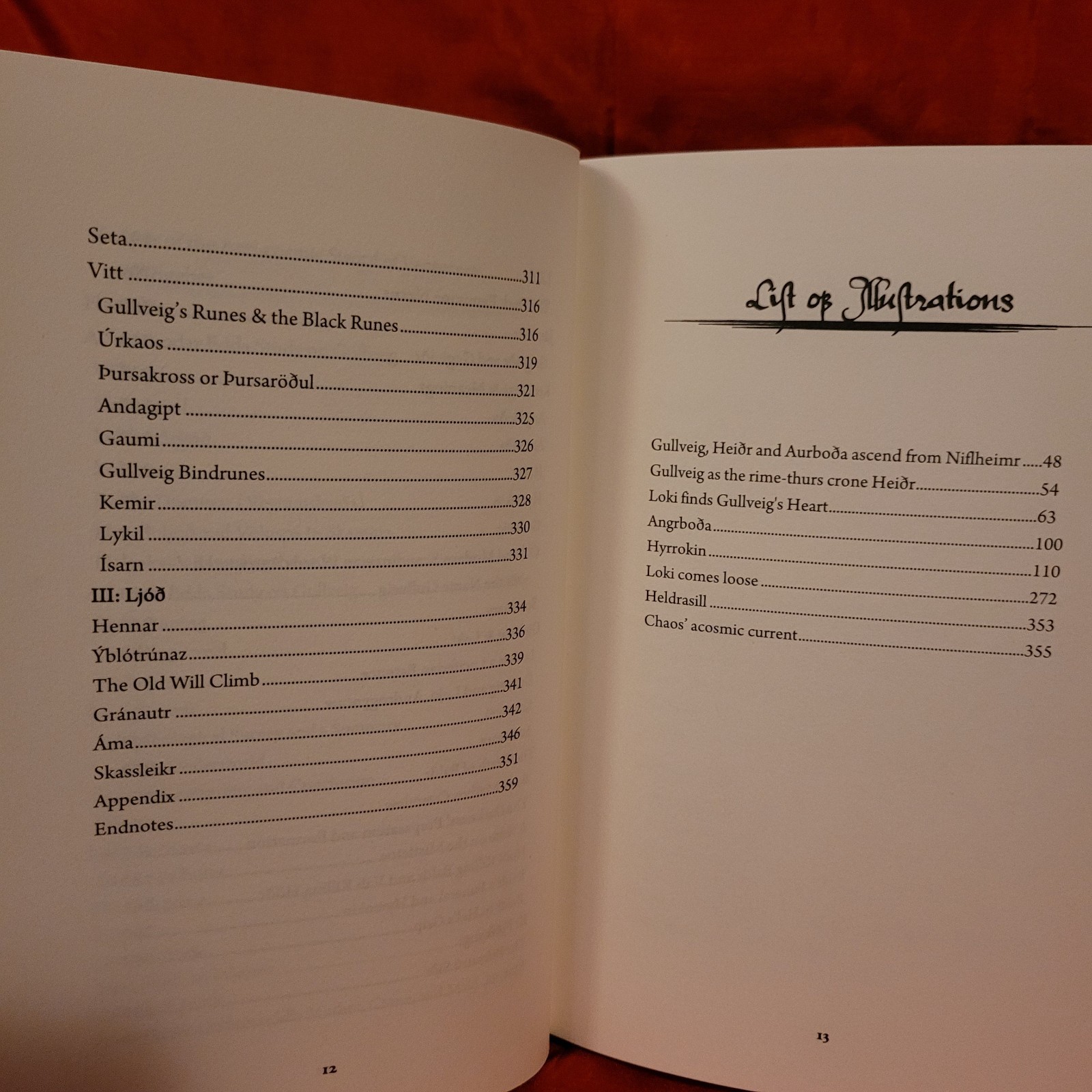 Gullveigarbók by Ekortu (Ixaxaar Occult Literature, 2025) Regular Hardcover Edit