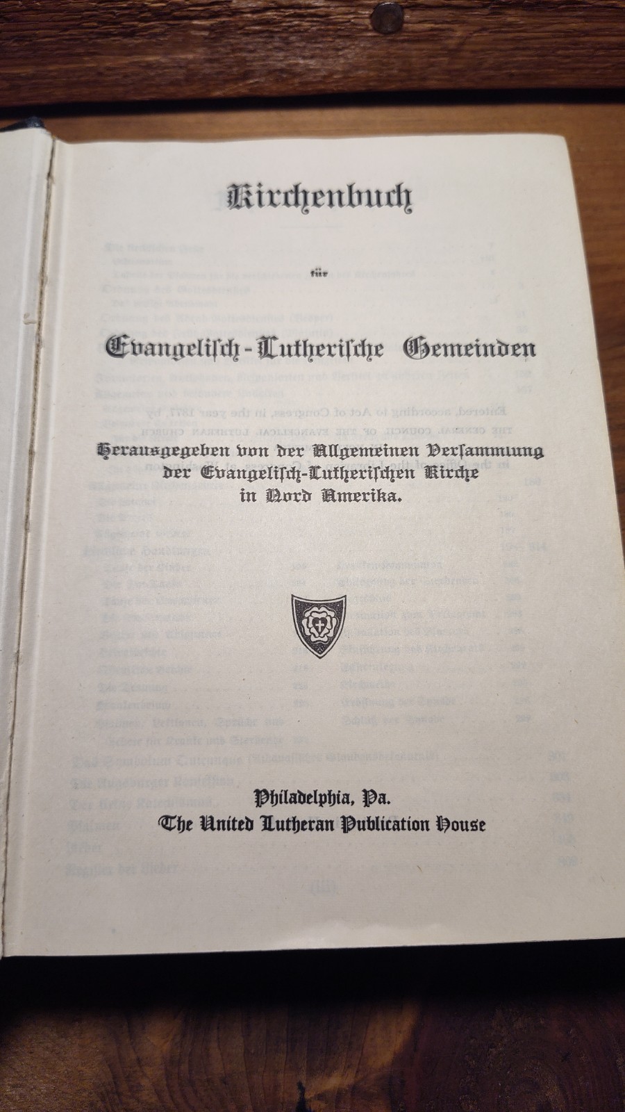 Antique Evangelical Lutheran Bible in German Kirchenbuch Religious Antiquarian