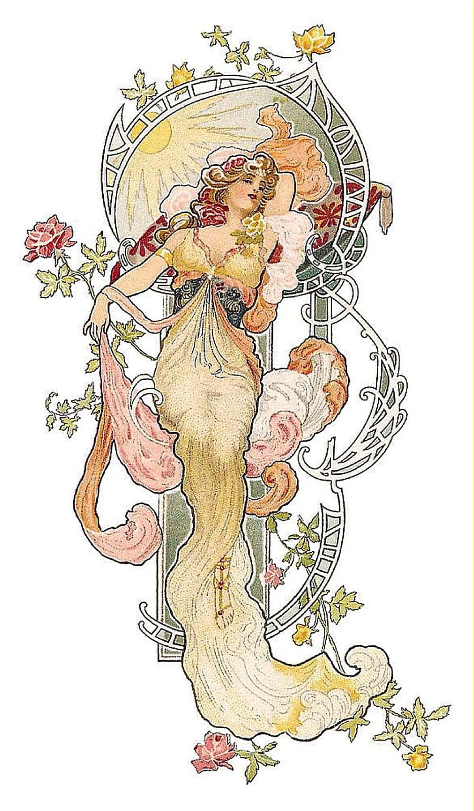 Art Nouveau – Decorative Arts Beautiful Artwork Design – 100 old Images on DVD