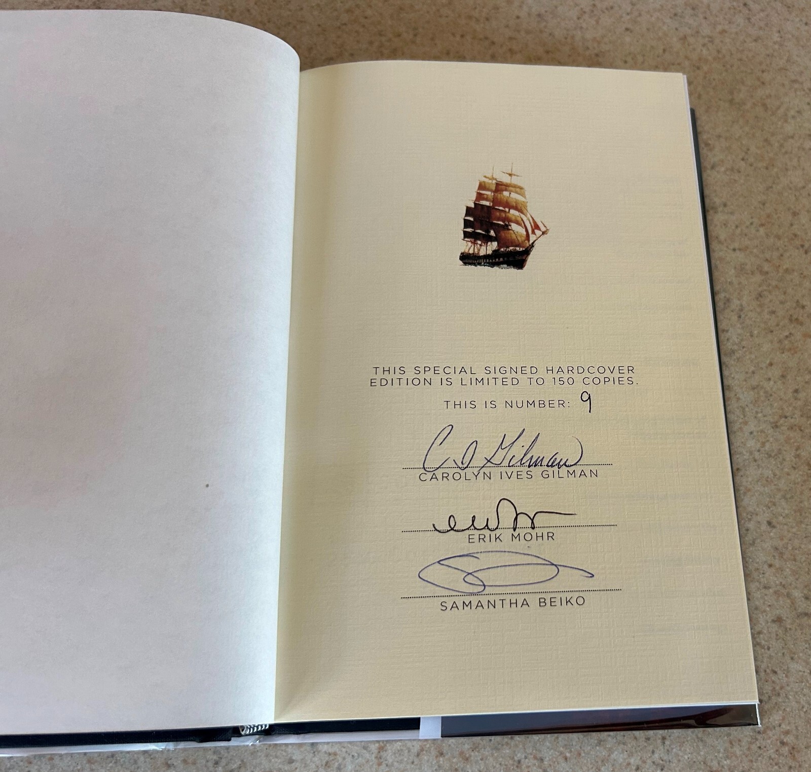 Carolyn GILMAN — Ison of the Isles (Chizine) — SIGNED X 3 Limited to 150 HC