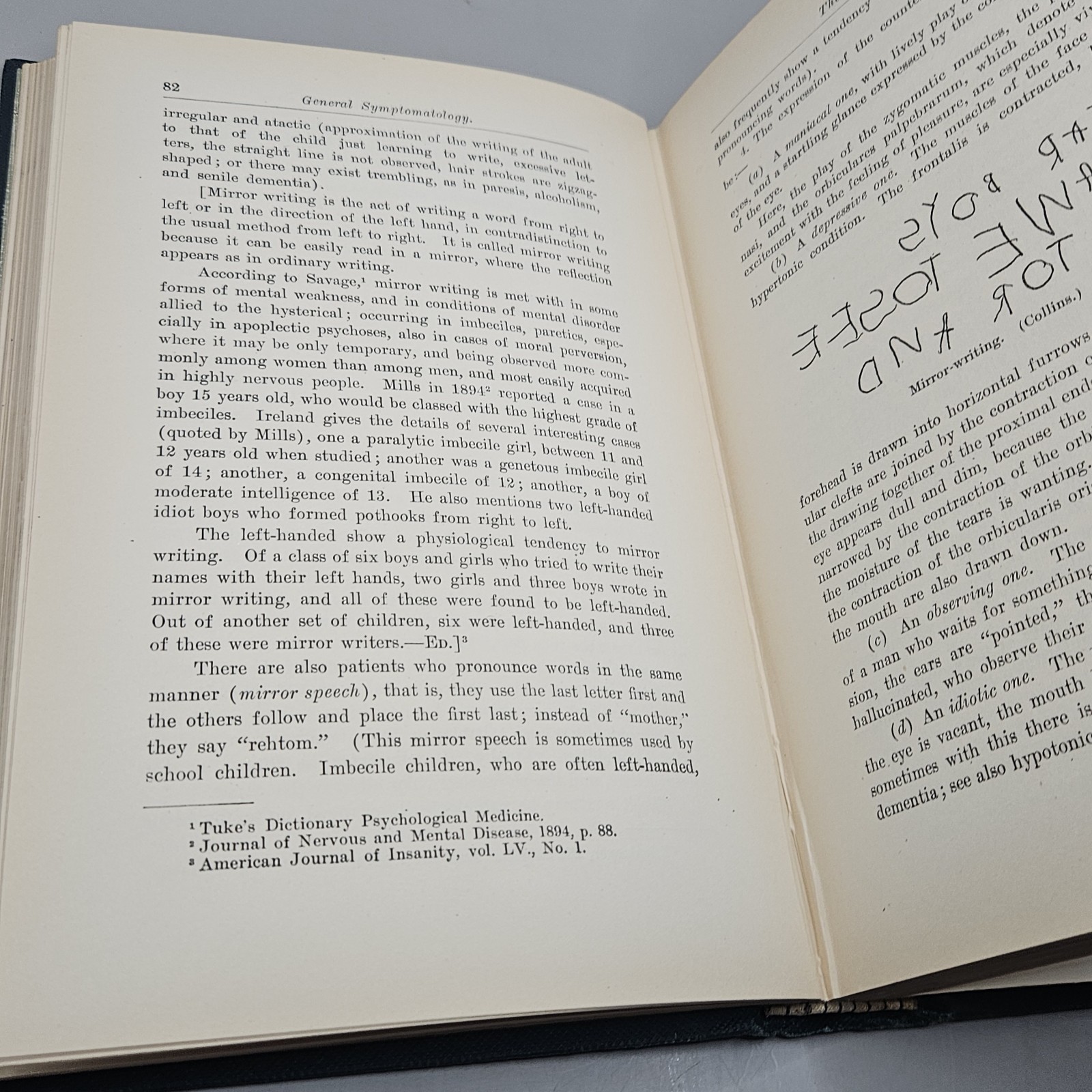 1907 Text-Book of Psychiatry Psychological Study of Insanity by Mendel