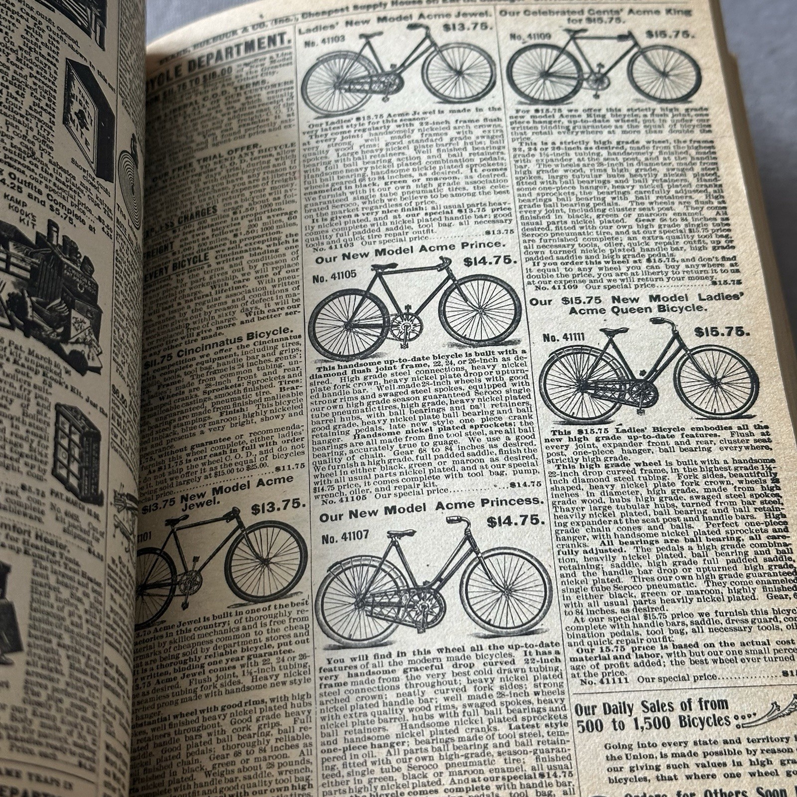 Vintage Reproduction Fall 1900 Sears Roebuck And Co Consumers Guide 1970