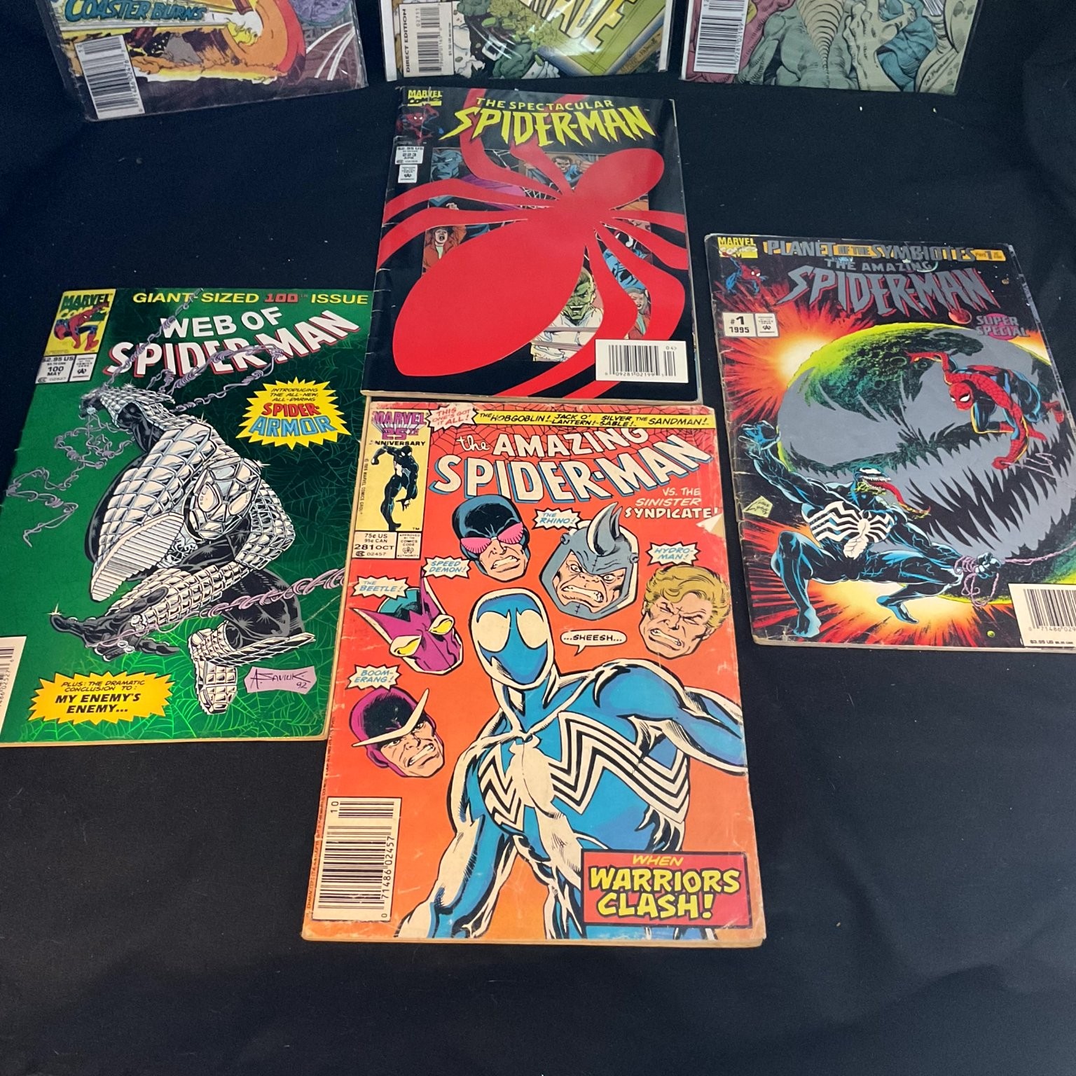 Spider-Man Comic Book Lot – Amazing, Spectacular, Web, 2099, Marvel Tales