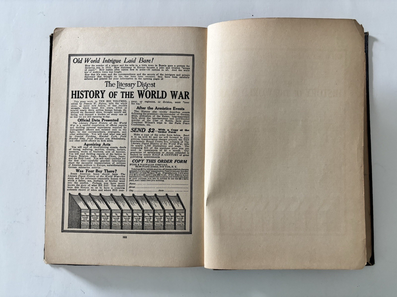 1924 Atlas of the World and Gazetteer Funk & Wagnalls Company, New York & London