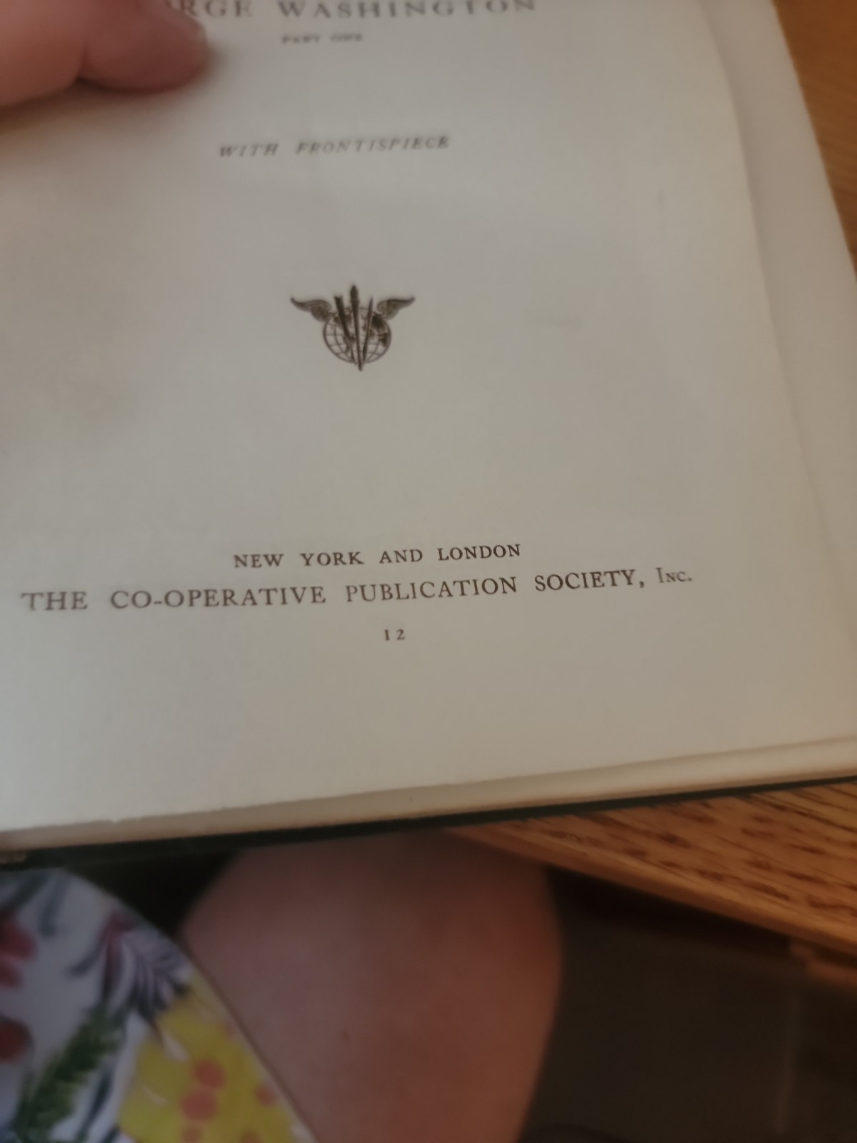 Vintage: “The Life Of George Washington ” In 4 Volume. By Washington Irving