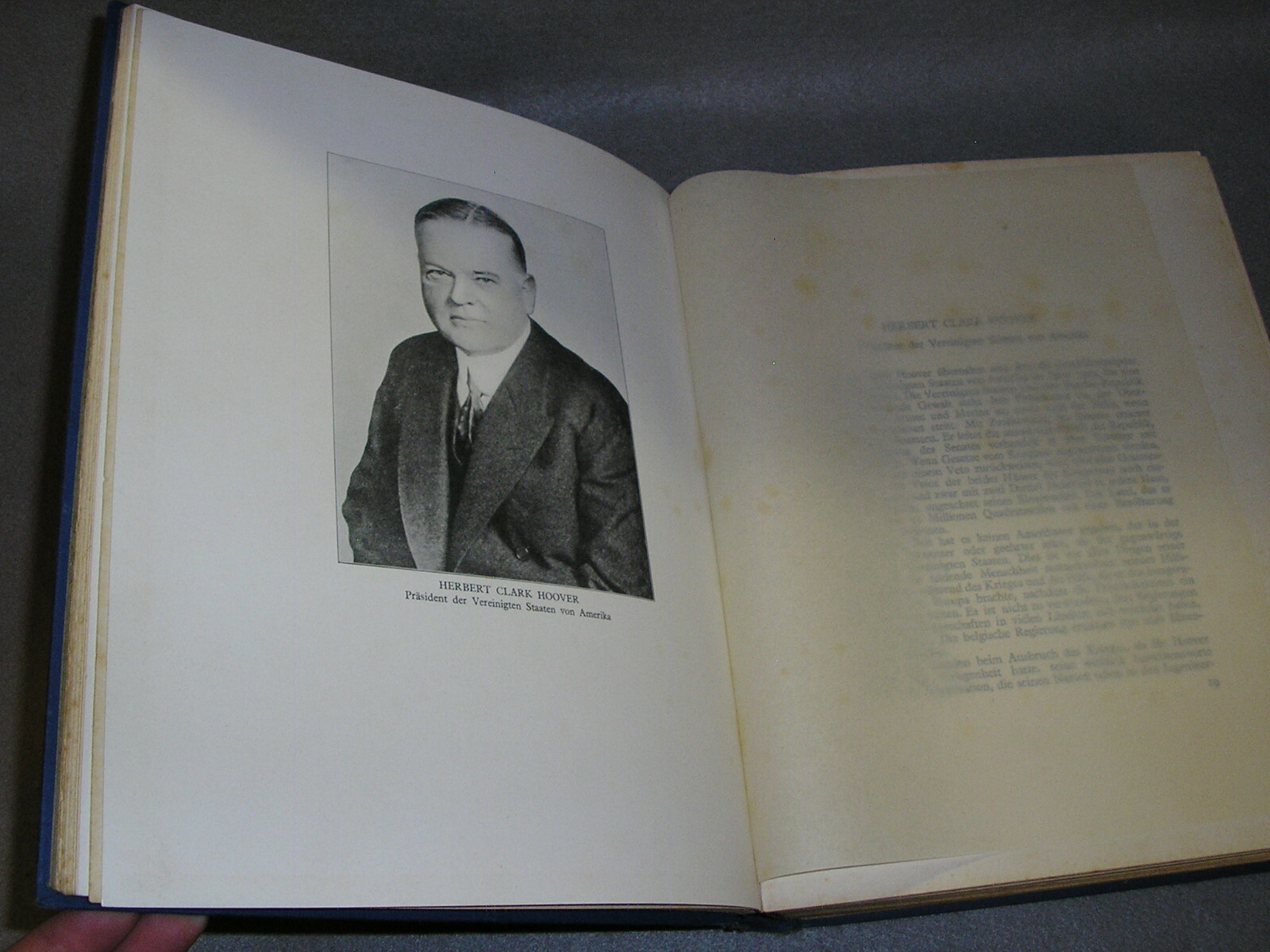 Antique History Politics Book World Leaders Heads of State Portrait Plates 1930