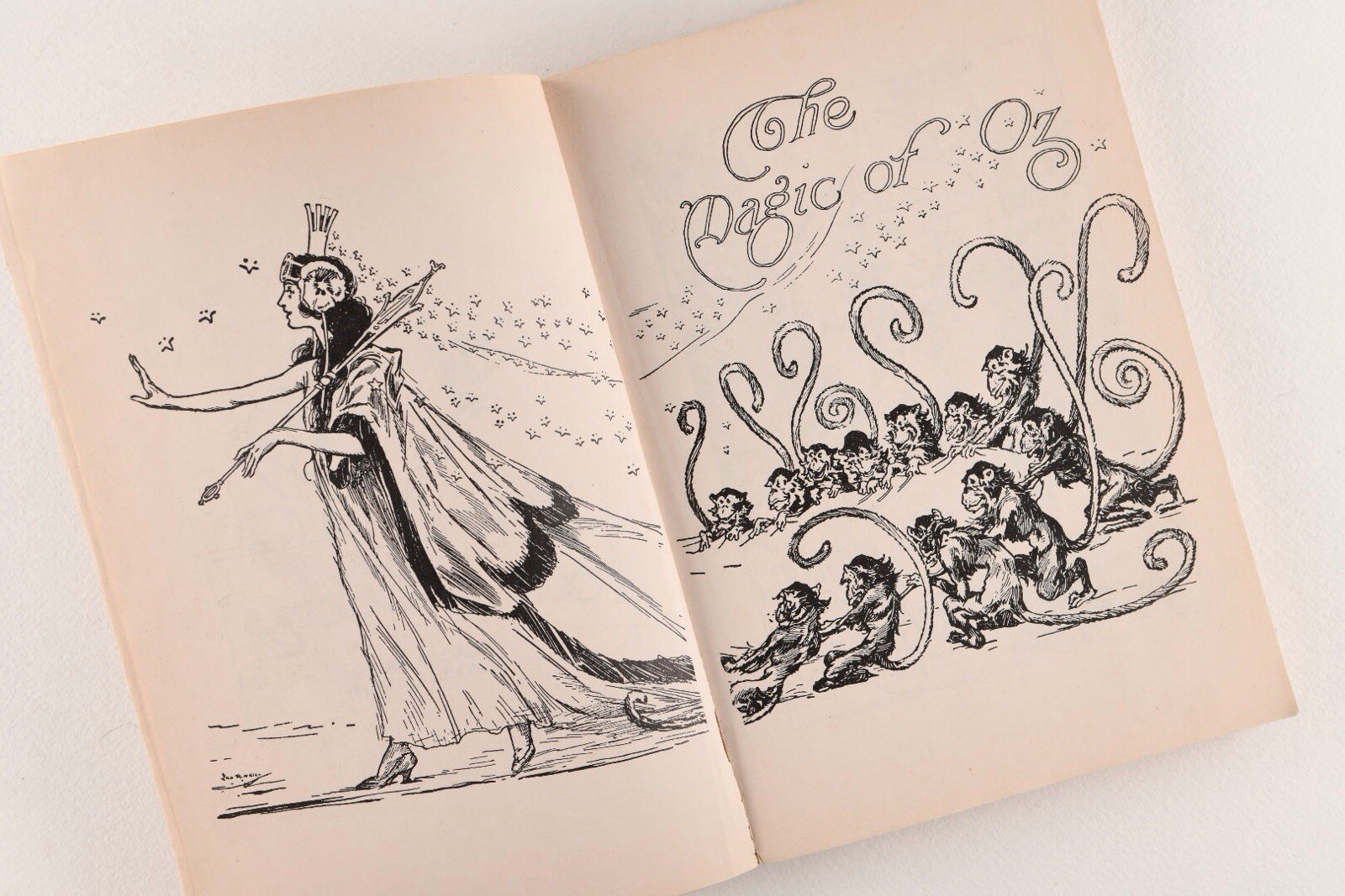The Magic of Oz by L. Frank Baum (Trade Paperback: Juvenile Fiction) 1919