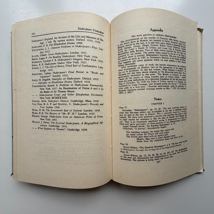 1955 Shakespeare Unmasked by Pierre S Porohovshikov Arco 1st
