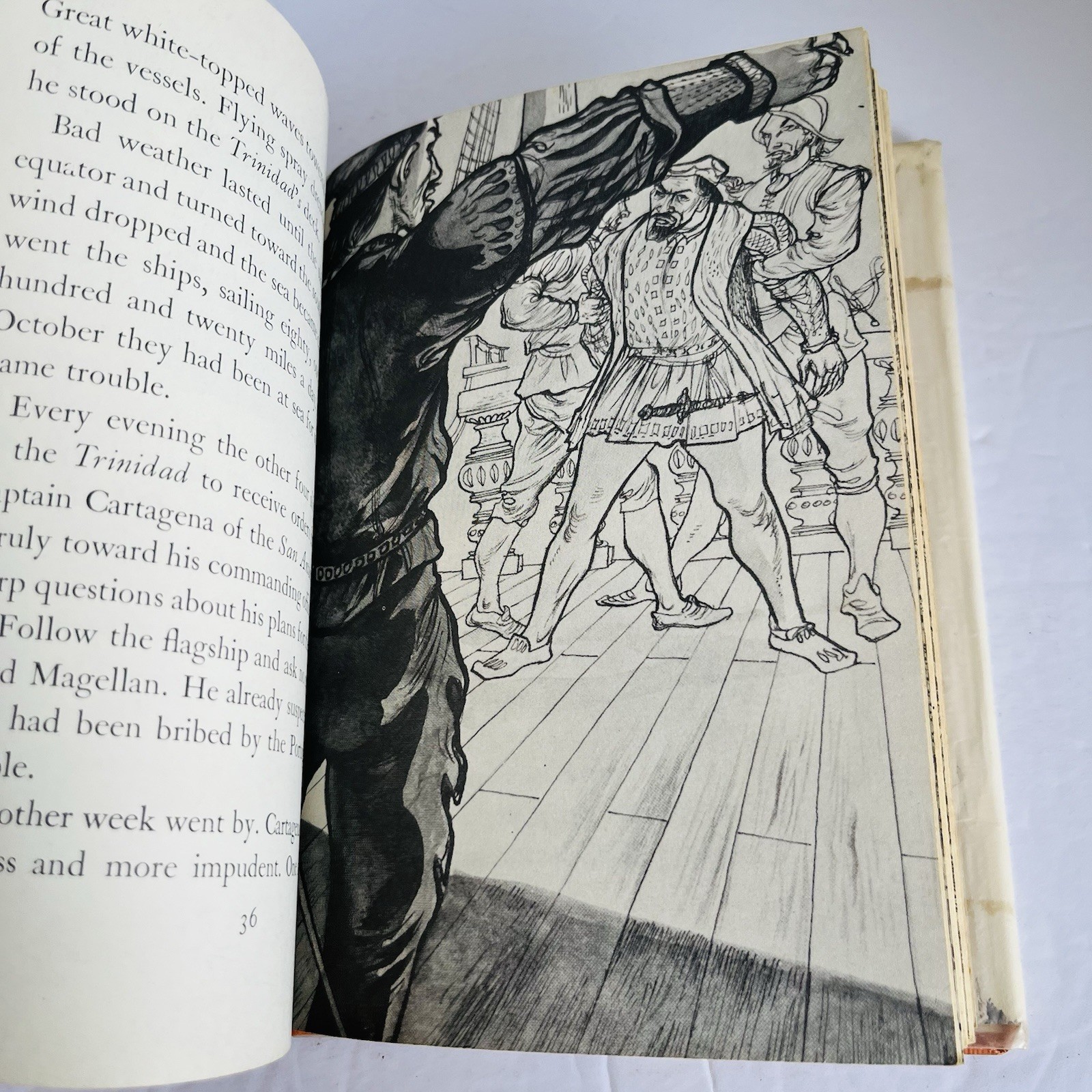 Magellan First Around World Ronald Syme 1953 Living Book Charlotte Mason Stobbs