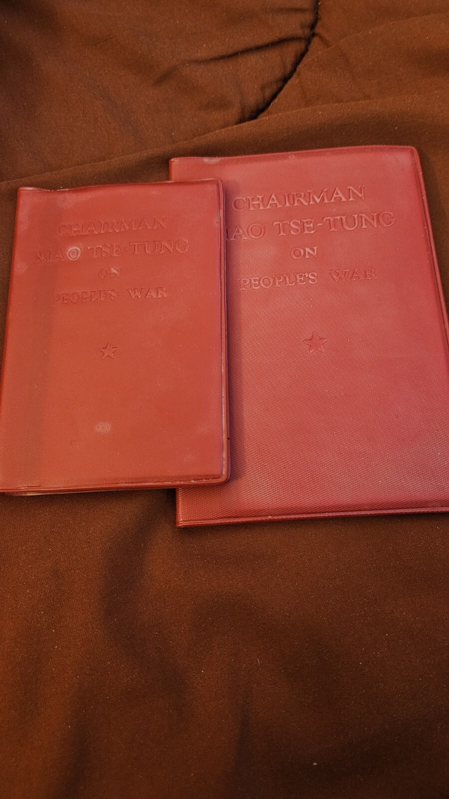ON PEOPLE’S WAR, by Mao Tse-tung, Very Rare Pocket AND Vest Pocket Editions