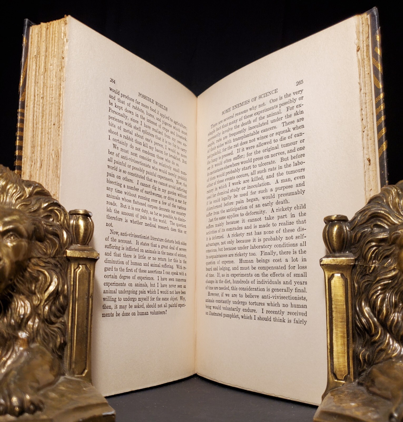 Possible Worlds by J. B. S. Haldane ~ STATED 1ST EDITION 1928 WITH JACKET!