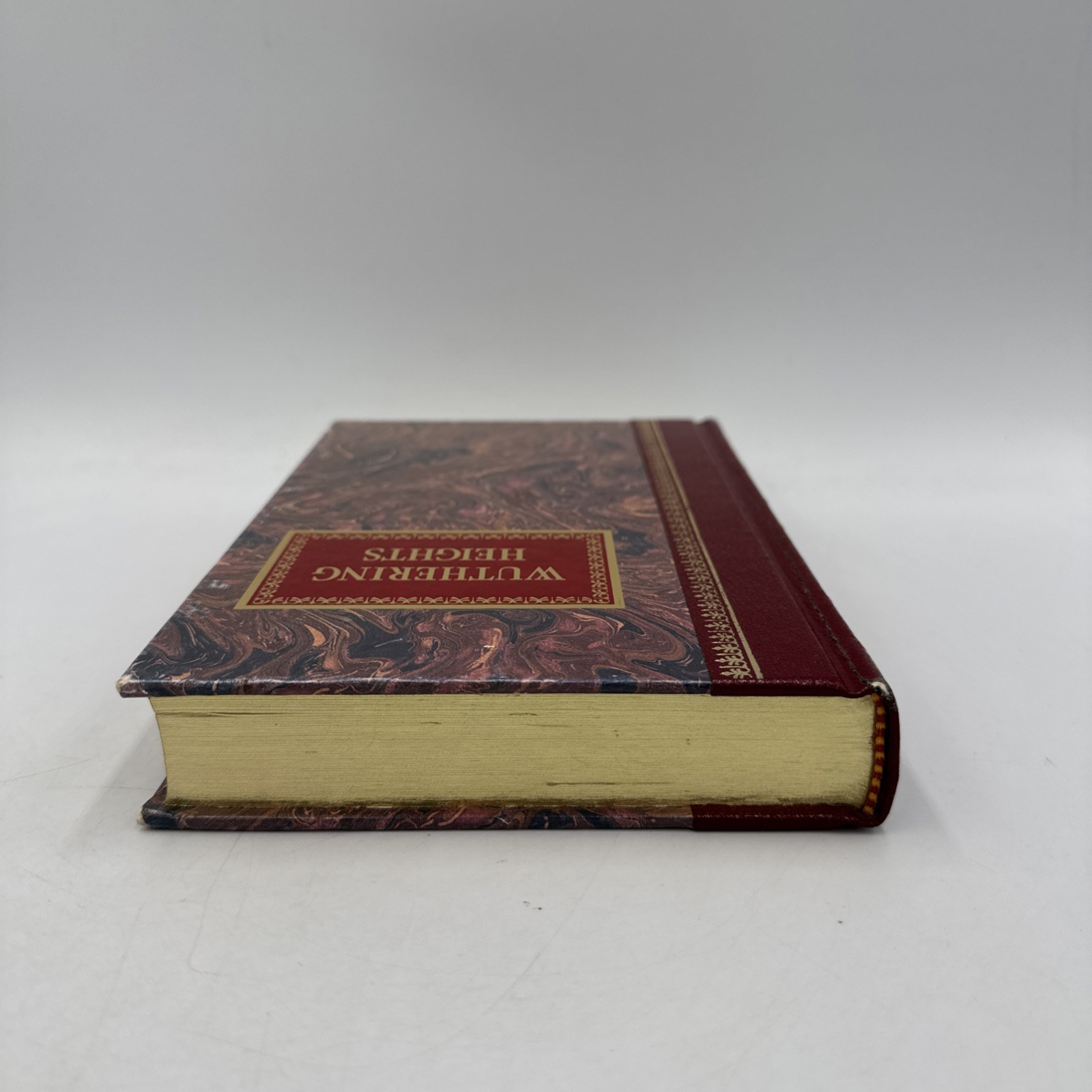Wuthering Heights Bronte Bonded Leather-Gilded 1983 Chatham River Press