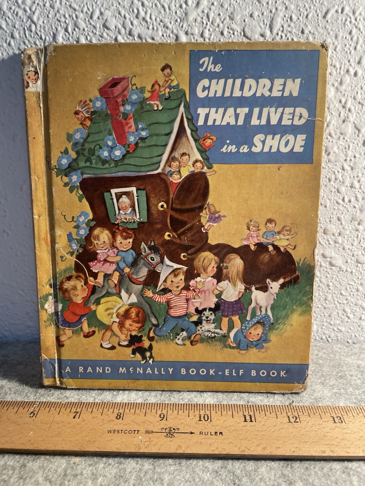 Rand McNally Elf Books Lot of 6 Hardcover Illustrated Fairy Tales + Fantasy