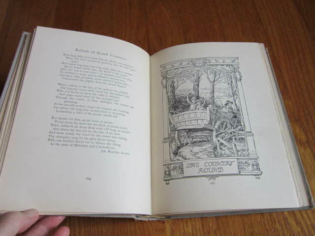 Vtg Children’s Poems Verses Classics 1920s Francis D. Bedford Art FREE SHIPPING