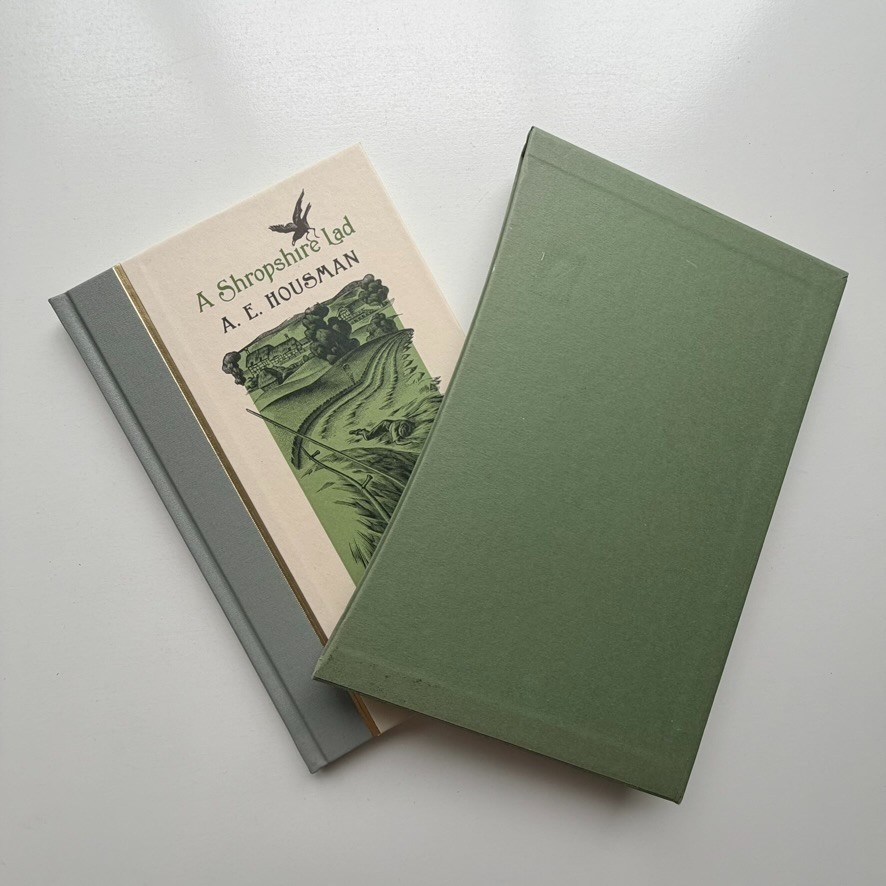 2014 Shropshire Lad A.E. Housman Folio Society Agnes Miller Parker Engravings