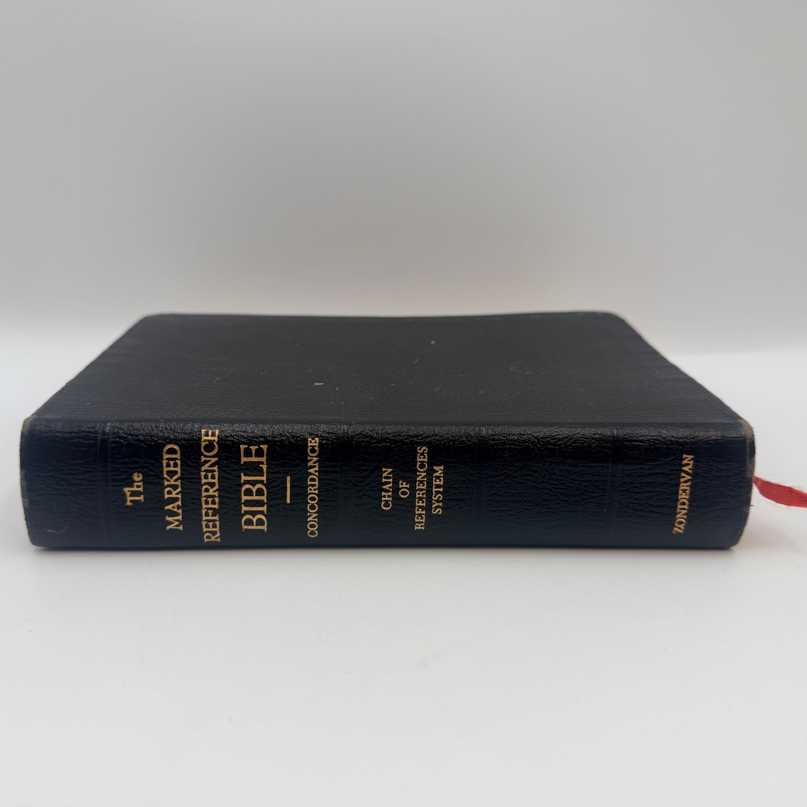 Zondervan The Marked Reference Bible KJV 1964 J Gilchrist Lawson Black Vintage