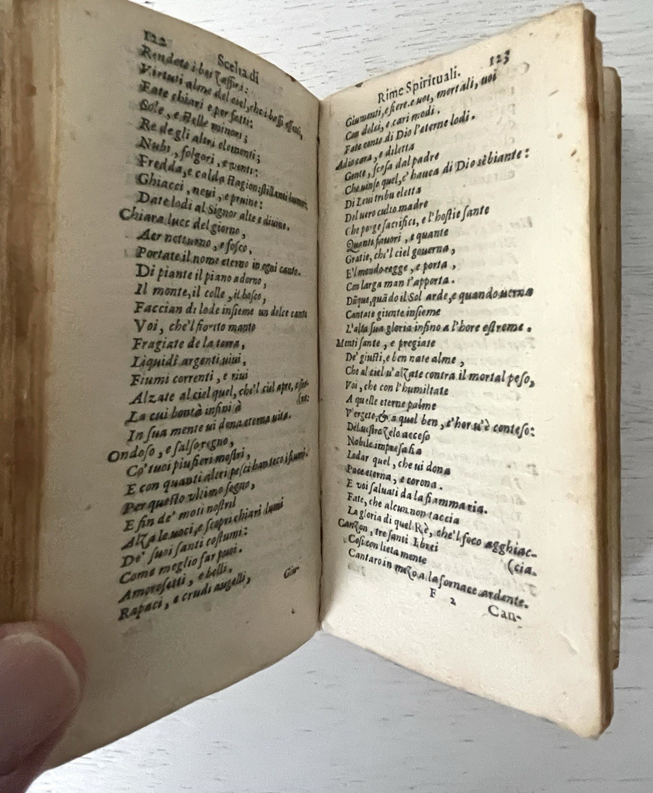 Rare 1608 Antique Book: Le Muse Sacre – Pietro Petracci – 17th Century Treasure