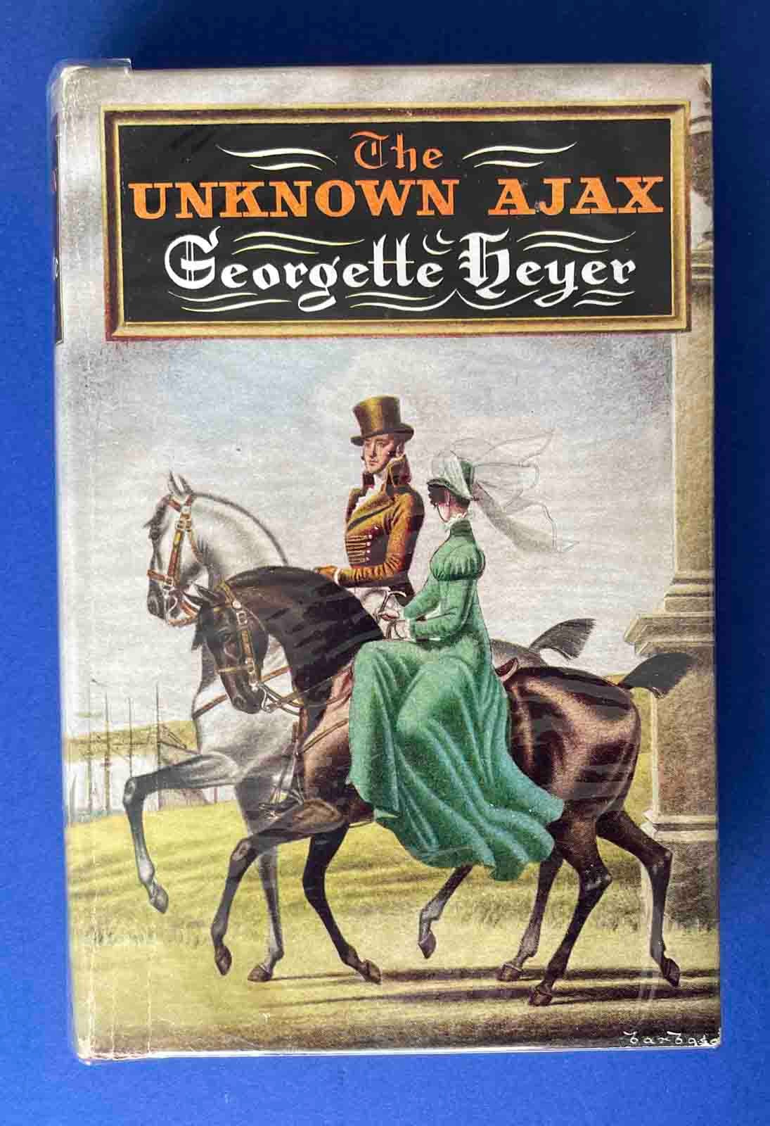 Georgette Heyer The Unknown Ajax 1959 1st Edition
